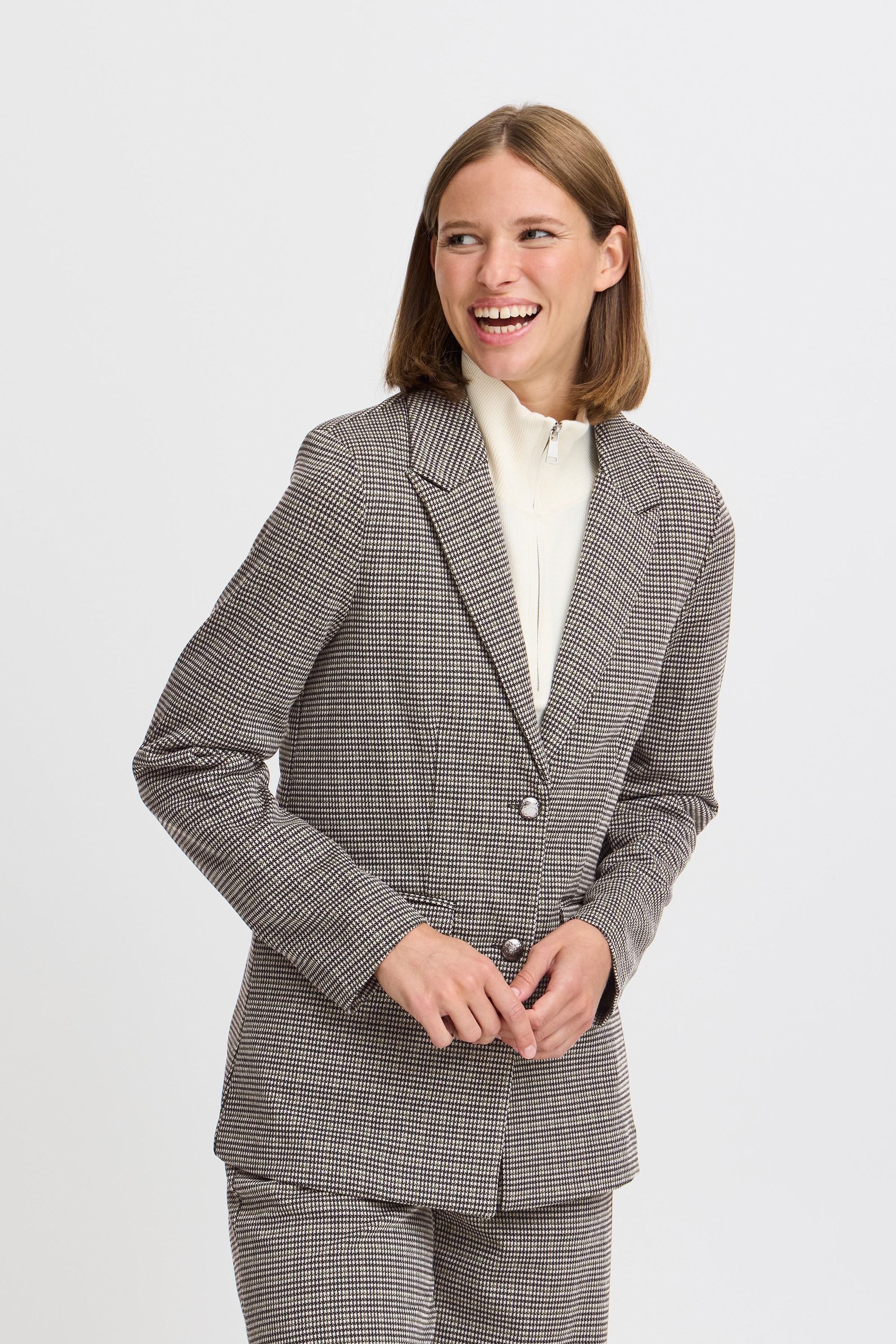 b.young Kurzblazer »Kurzblazer BYROWAN STRIPE BLAZER -«