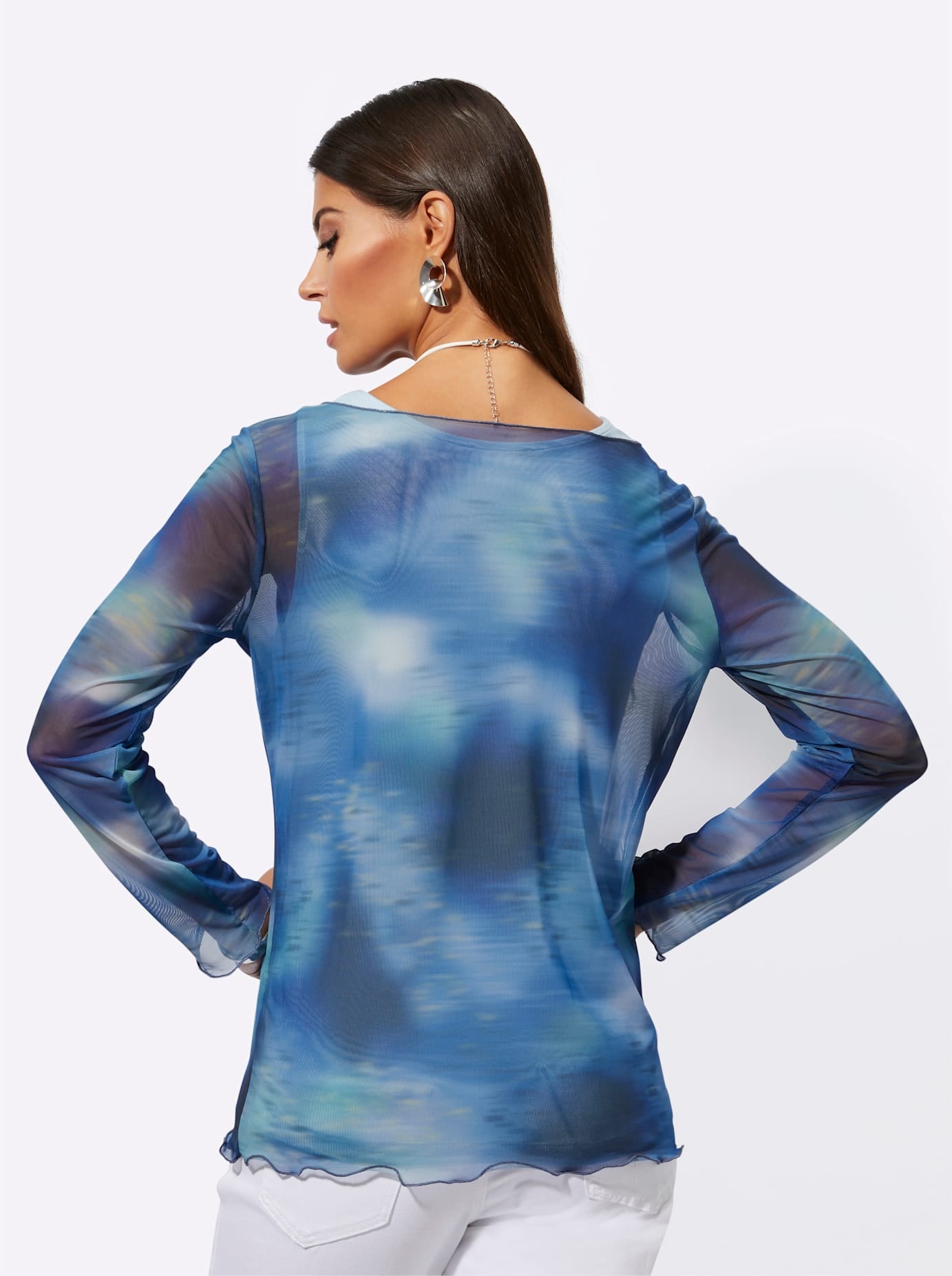 creation L 2-in-1-Shirt »Mesh-Shirt«, (1 tlg.)