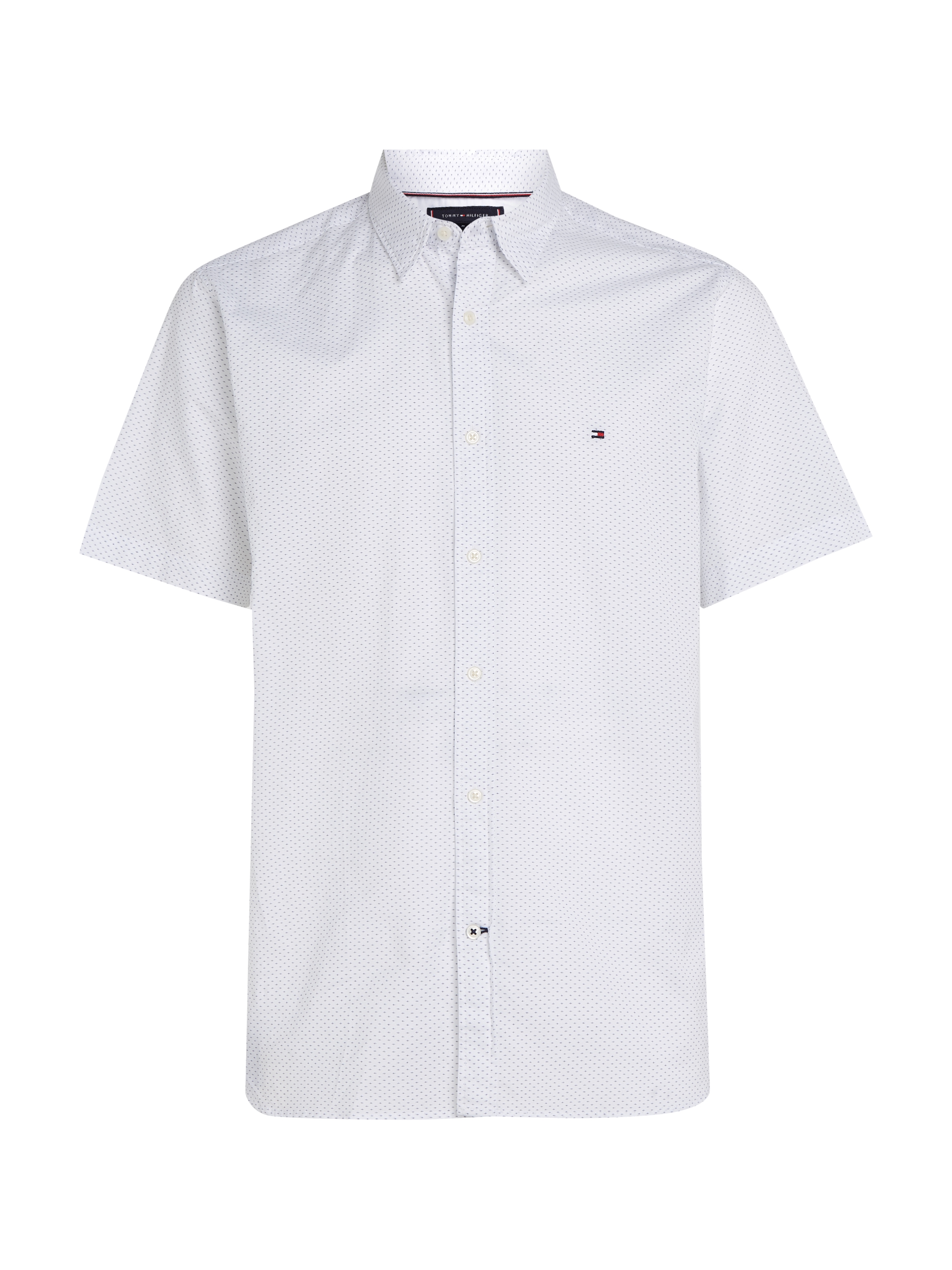 Tommy Hilfiger Kurzarmhemd »NATURAL SOFT MINI PRT SHIRT«