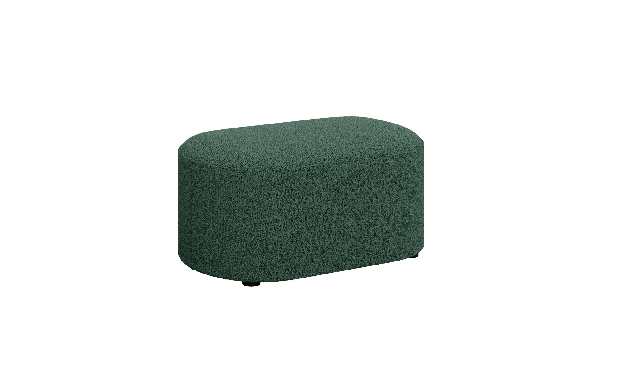 andas Polsterhocker »Polsterhocker Tvinne, mit Wellenunterfederung«, passend zum Ecksofa, auch in Bouclé, B/T/H: 90/50/44 cm