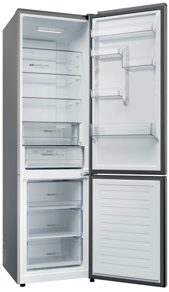Haier Kühl-/Gefrierkombination »HDPR3620ANPD« 205 cm hoch 59,5 cm breit FreshZone (0 °C), Total No Frost