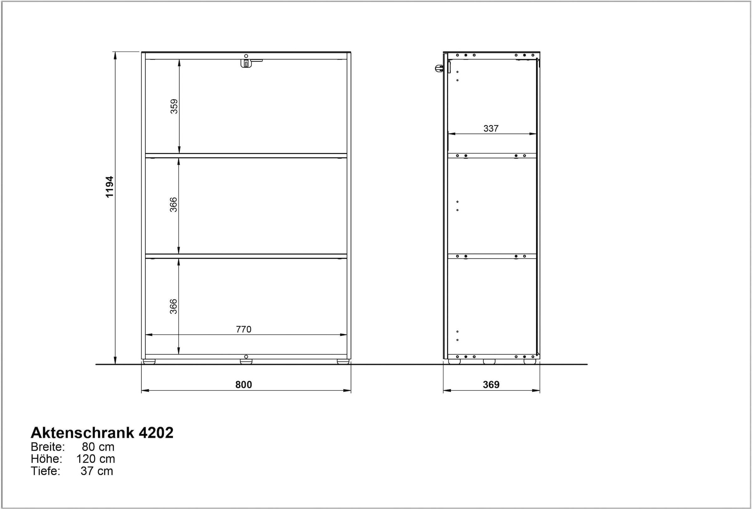 GERMANIA Aktenschrank »GW-Monteria«