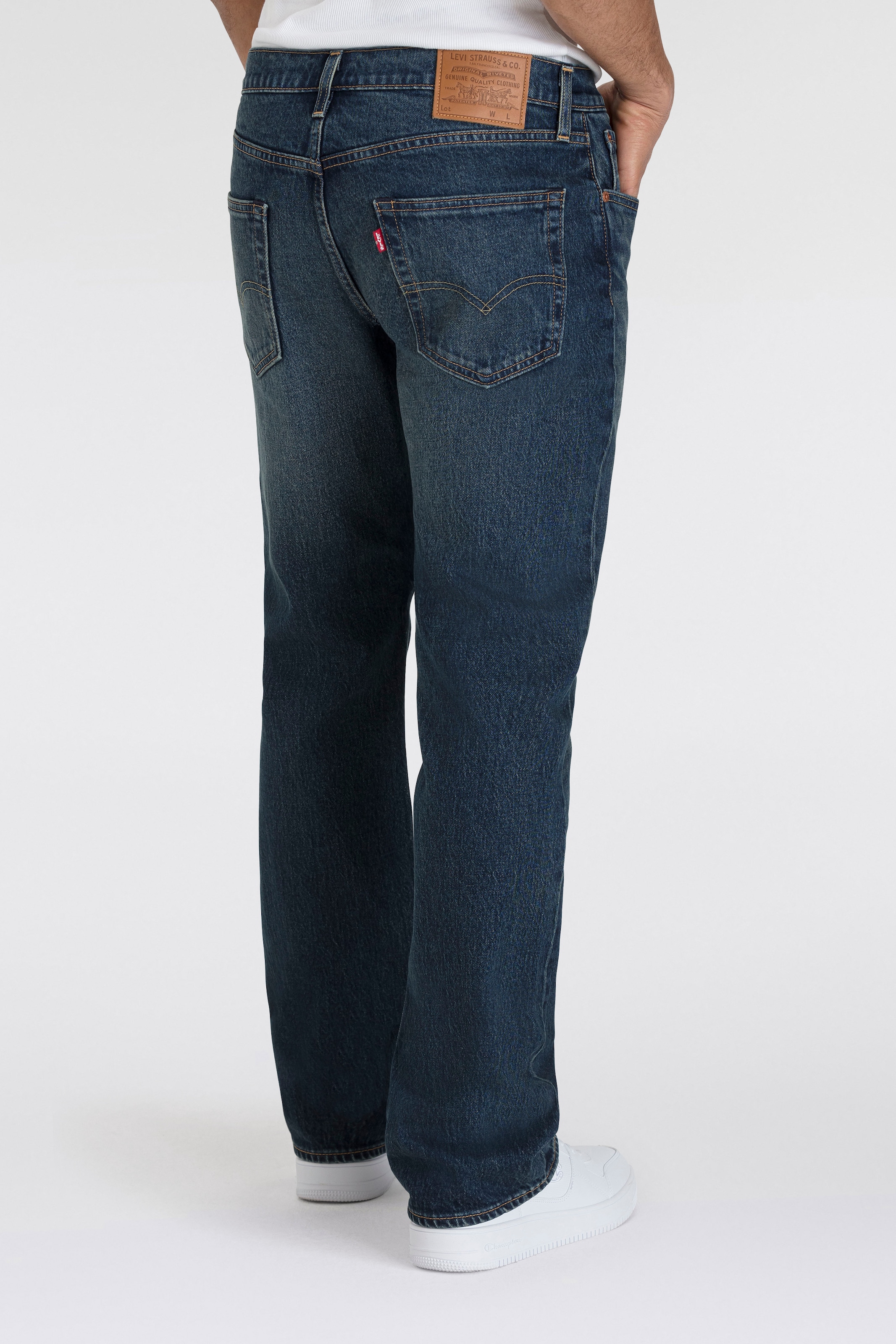 Levi's® Bootcut-Jeans »527 SLIM BOOT CUT«, in cleaner Waschung