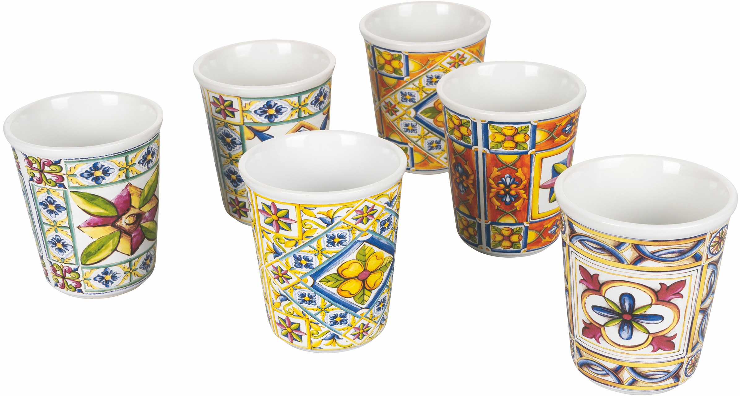 Villa d'Este Becher »Costiera«, (Set, 6 tlg.), Trinkbecher-Set, 6-teilig, Inhalt 350 ml kaufen