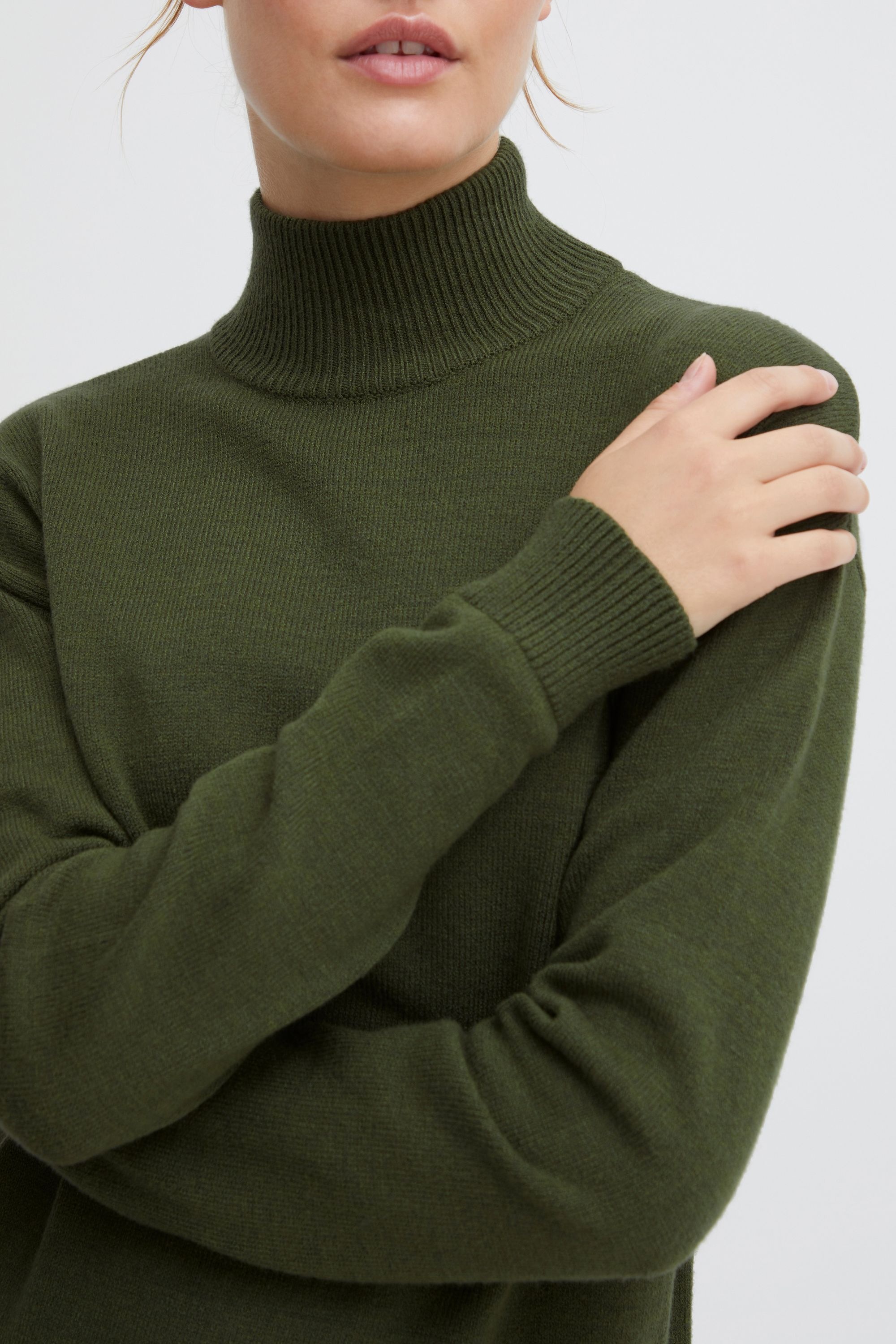 OXMO Strickfleece-Pullover »Strickpullover OXRatina«