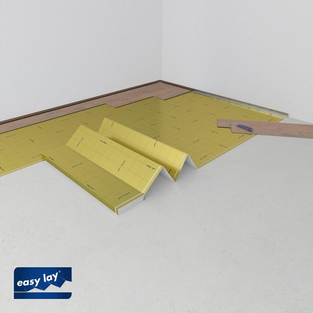 Selit Trittschalldämmplatte »SELITFLEX«, für Fußbodenheizung geeignet, faltbar,mit Tape