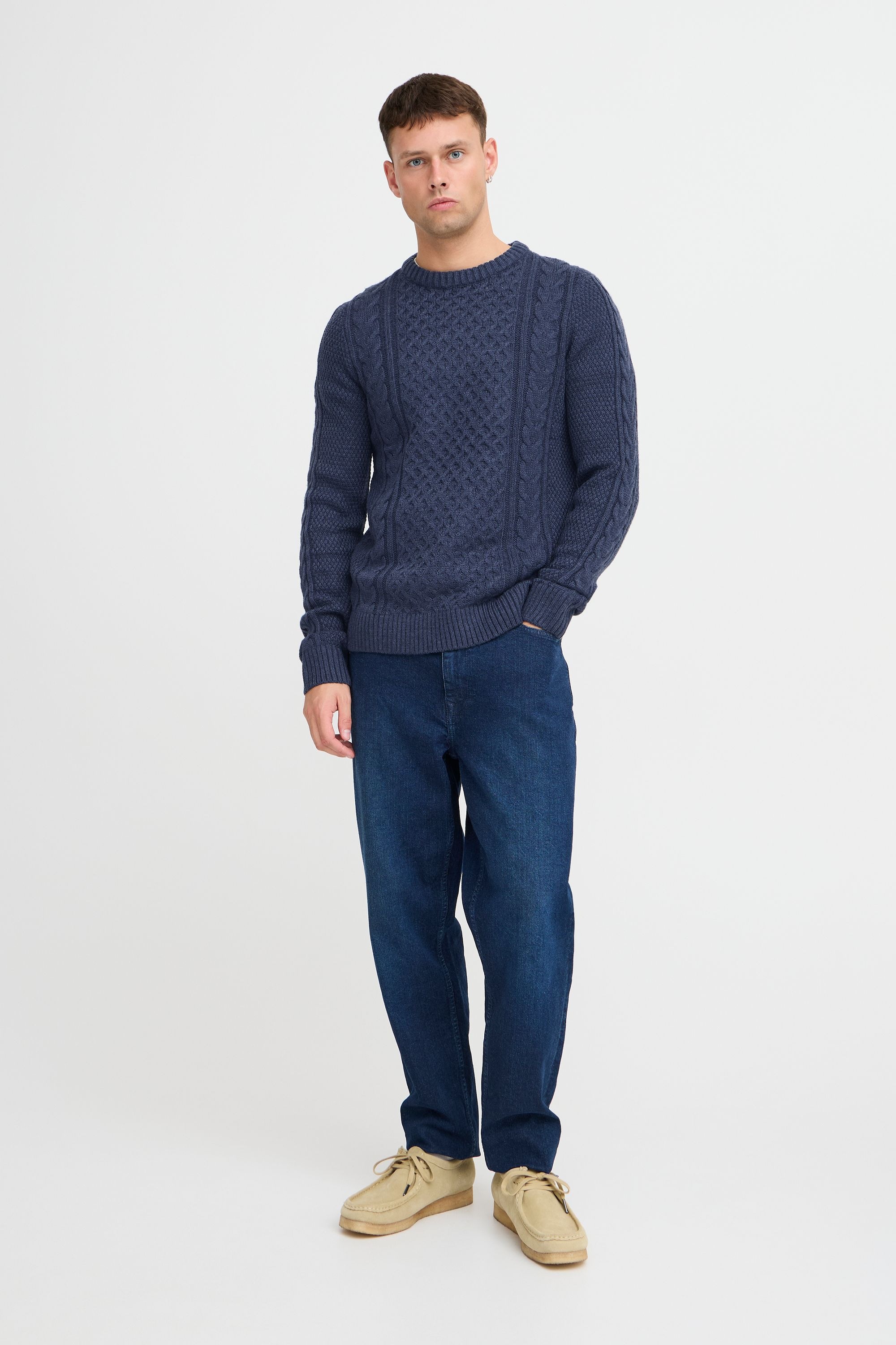 Blend Strickfleece-Pullover »Strickpullover BHPullover«