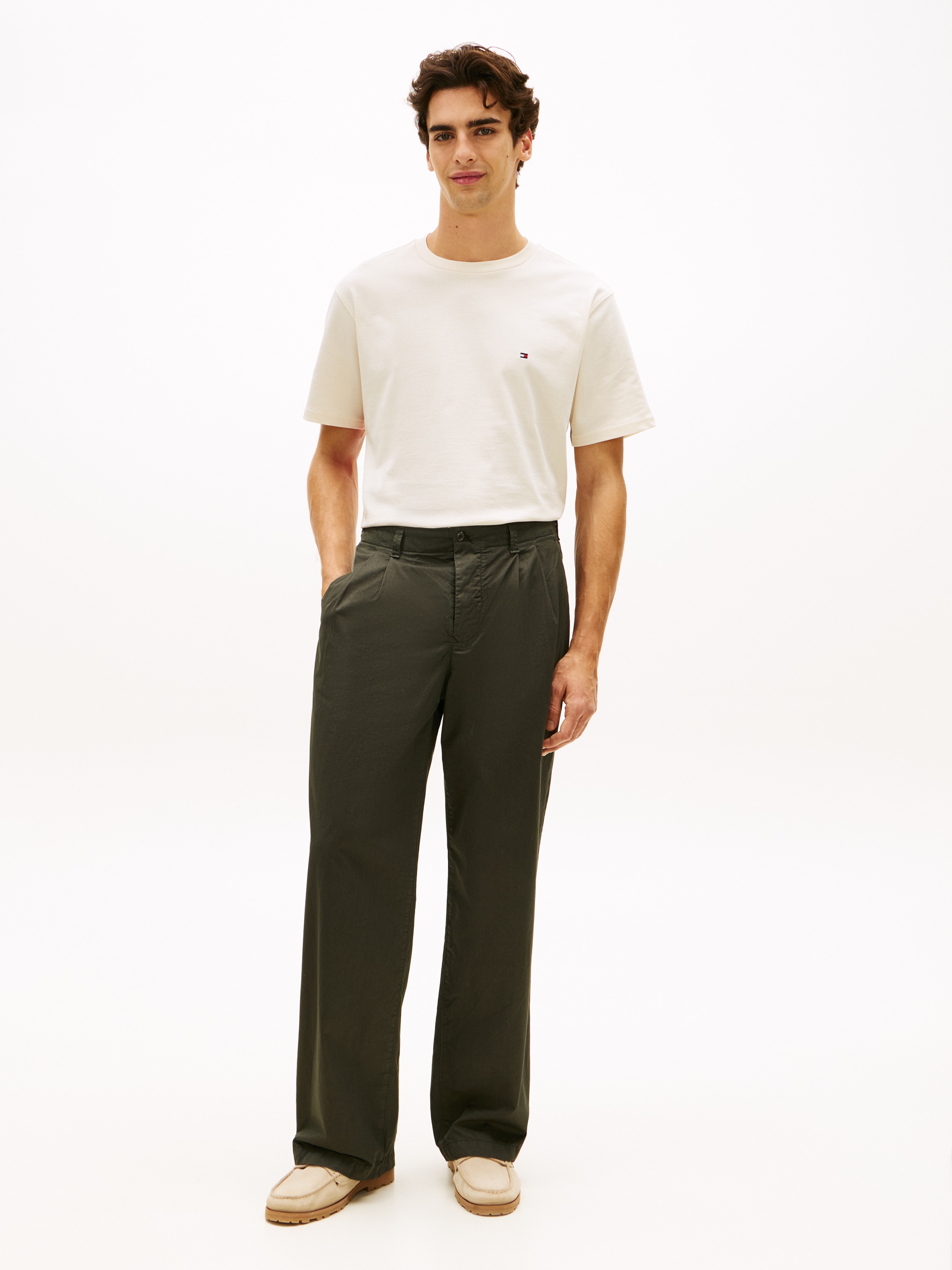 Tommy Hilfiger T-Shirt »FLAG« Regular fit mit Rundhalsausschnitt