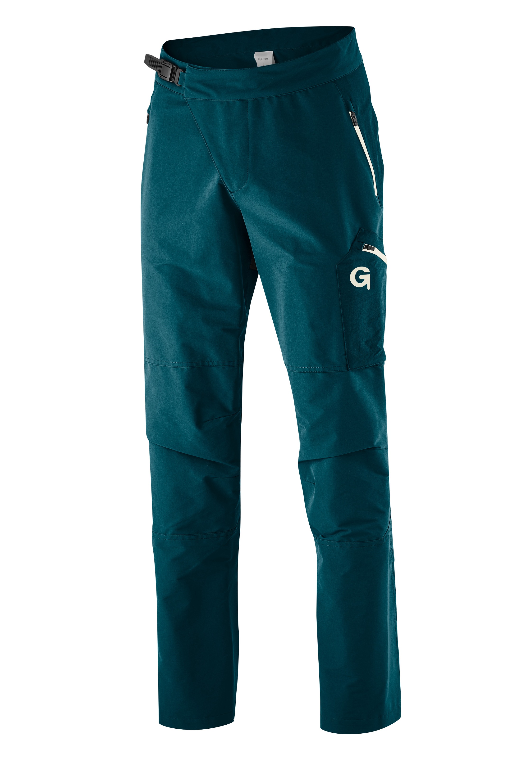 Gonso Radhose »PISCADU«, Herren Bike-Hose, lange MTB Fahrradhose, Bund regulierbar, mit Taschen