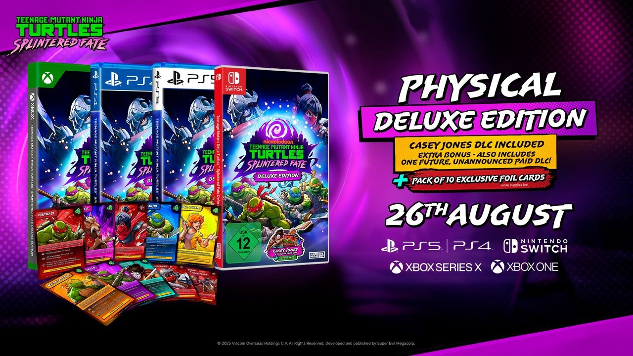 Nighthawk Spielesoftware »Teenage Mutant Ninja Turtles: Splintered Fate Deluxe Edition« PlayStation 4