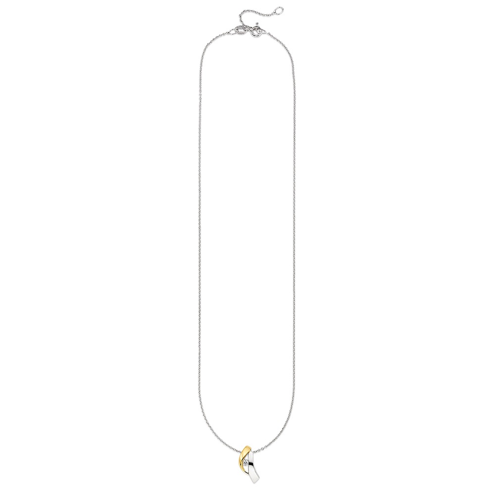Bruno Banani Kette mit Anhänger »Schmuck Geschenk« mit Zirkonia (synth.)