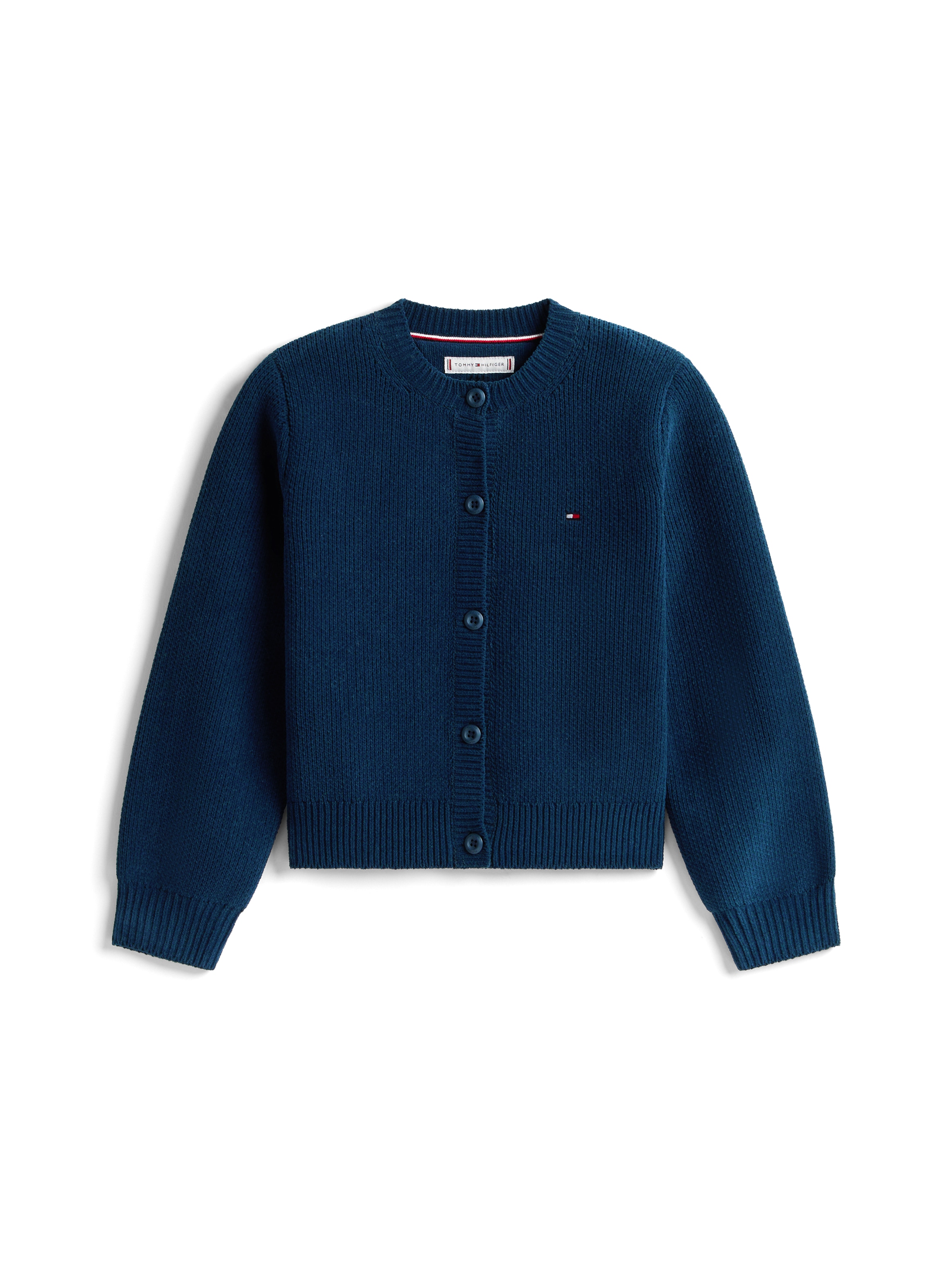 Tommy Hilfiger Strickjacke »CHENILLE CARDIGAN« Regular fit, für Kinder bis 16 Jahre