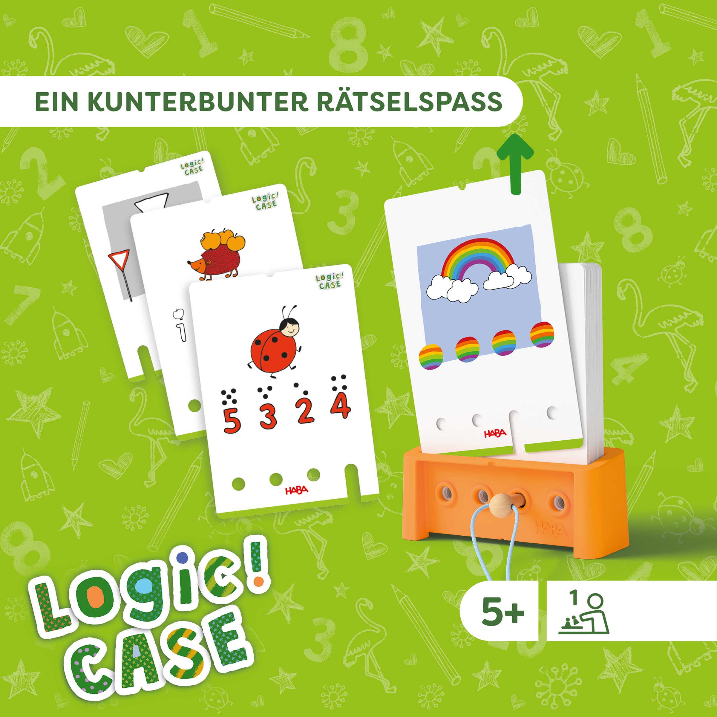 Haba Spiel »LogicCASE Starter Set 5+, Solo Challenge«