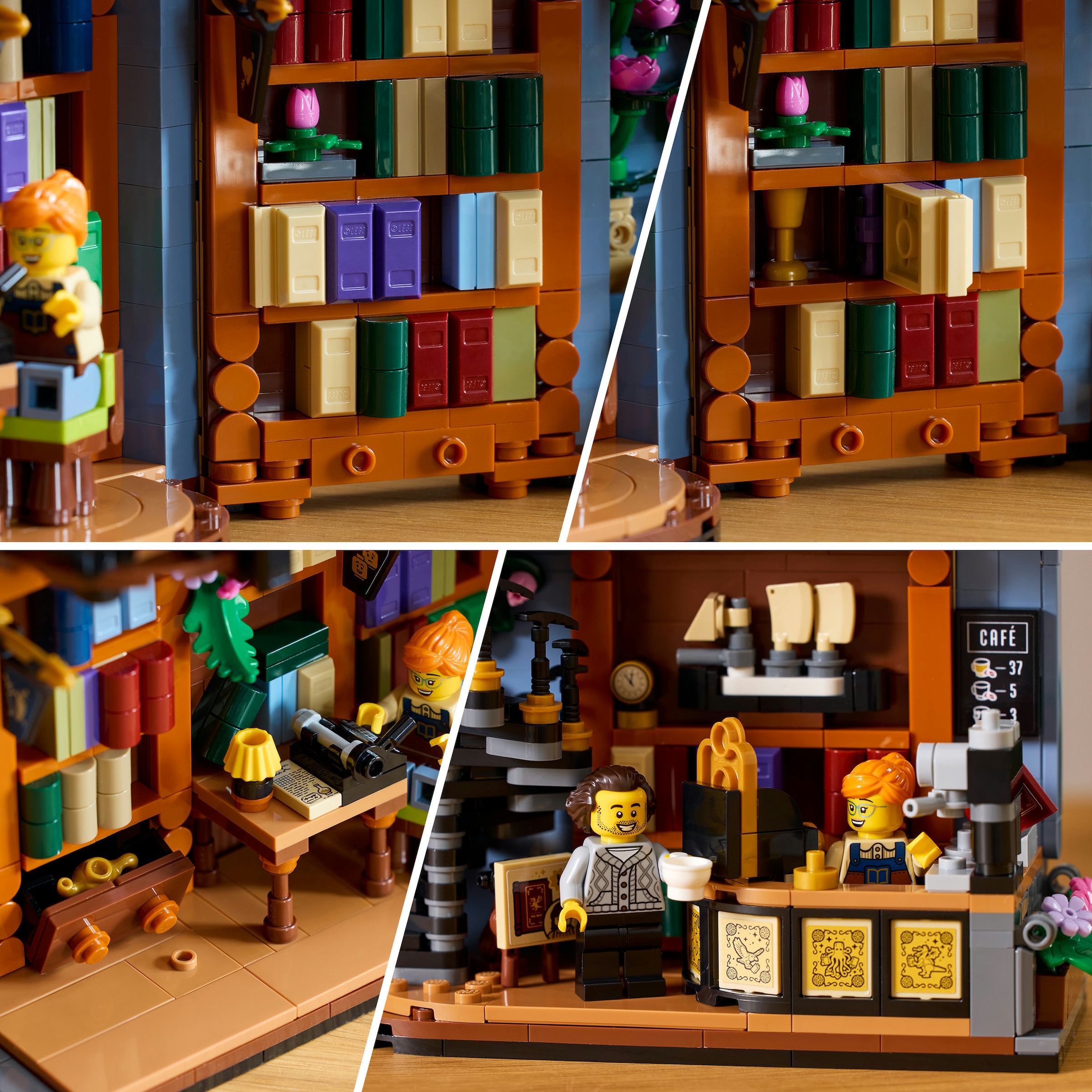 LEGO® Konstruktionsspielsteine »Buchladen: Buchstütze (11379), LEGO Icons« Made in Europe