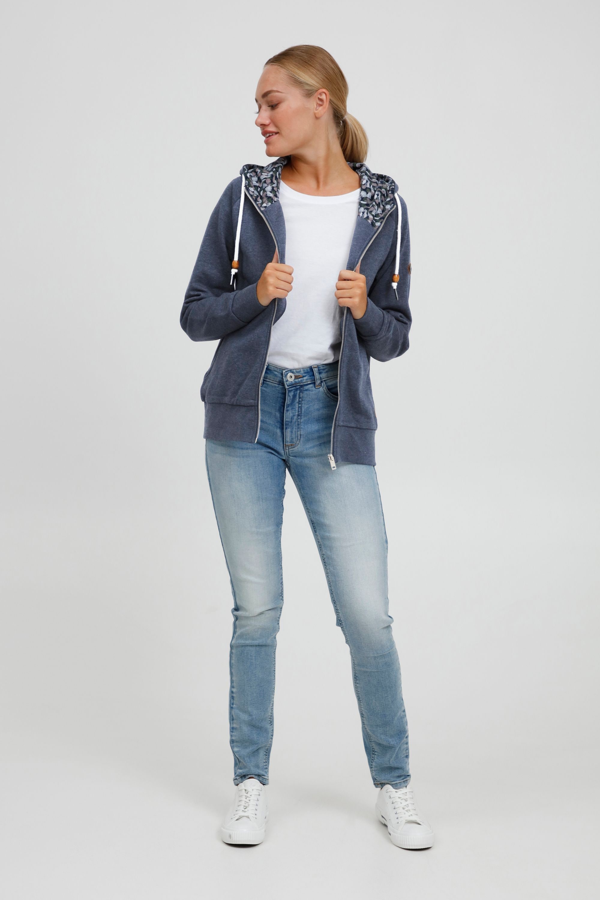 OXMO Kapuzensweatjacke »Kapuzensweatjacke OXUlla«