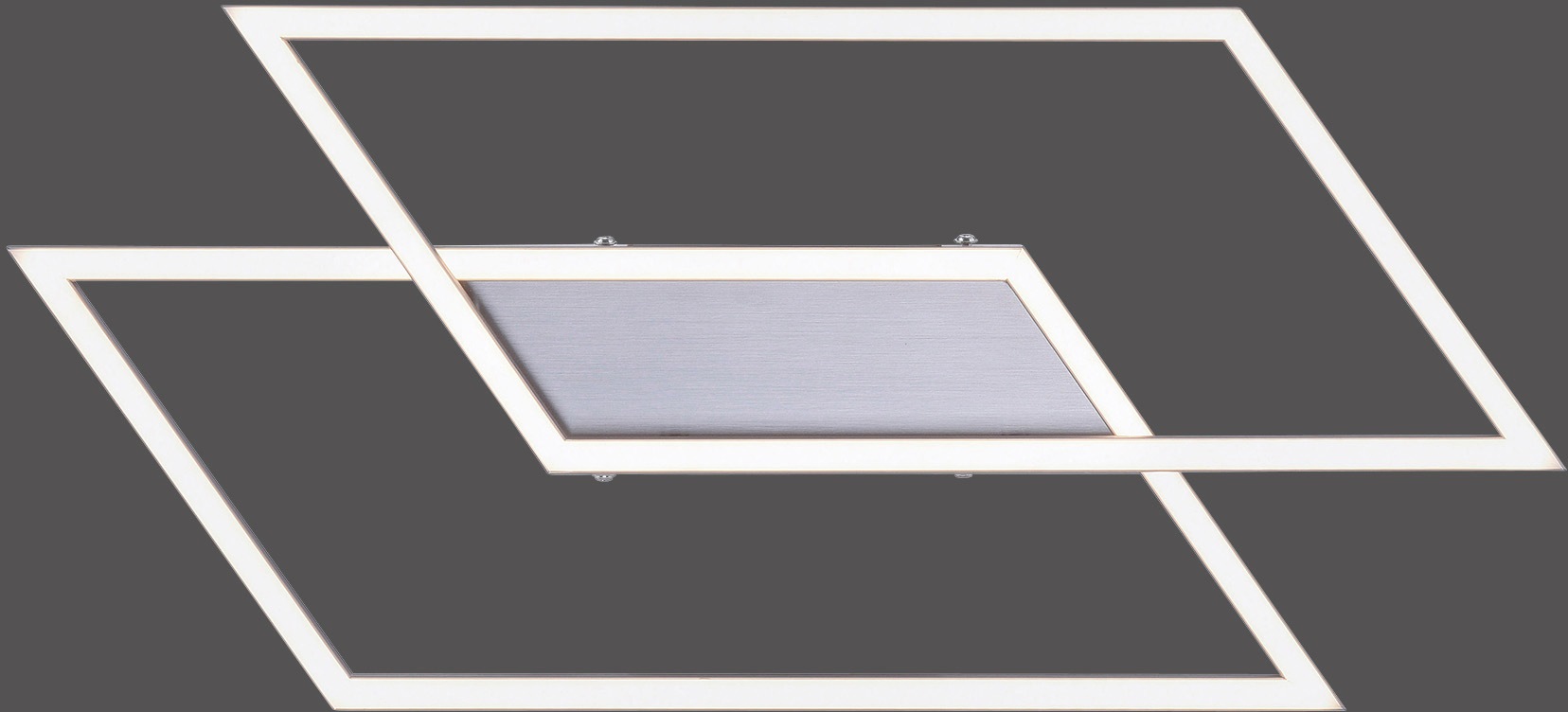 Paul Neuhaus LED Deckenleuchte »Inigo«, 2 flammig, Leuchtmittel LED-Board | LED fest integriert, Stufenlos dimmbar über vorhandenen Wandschalter