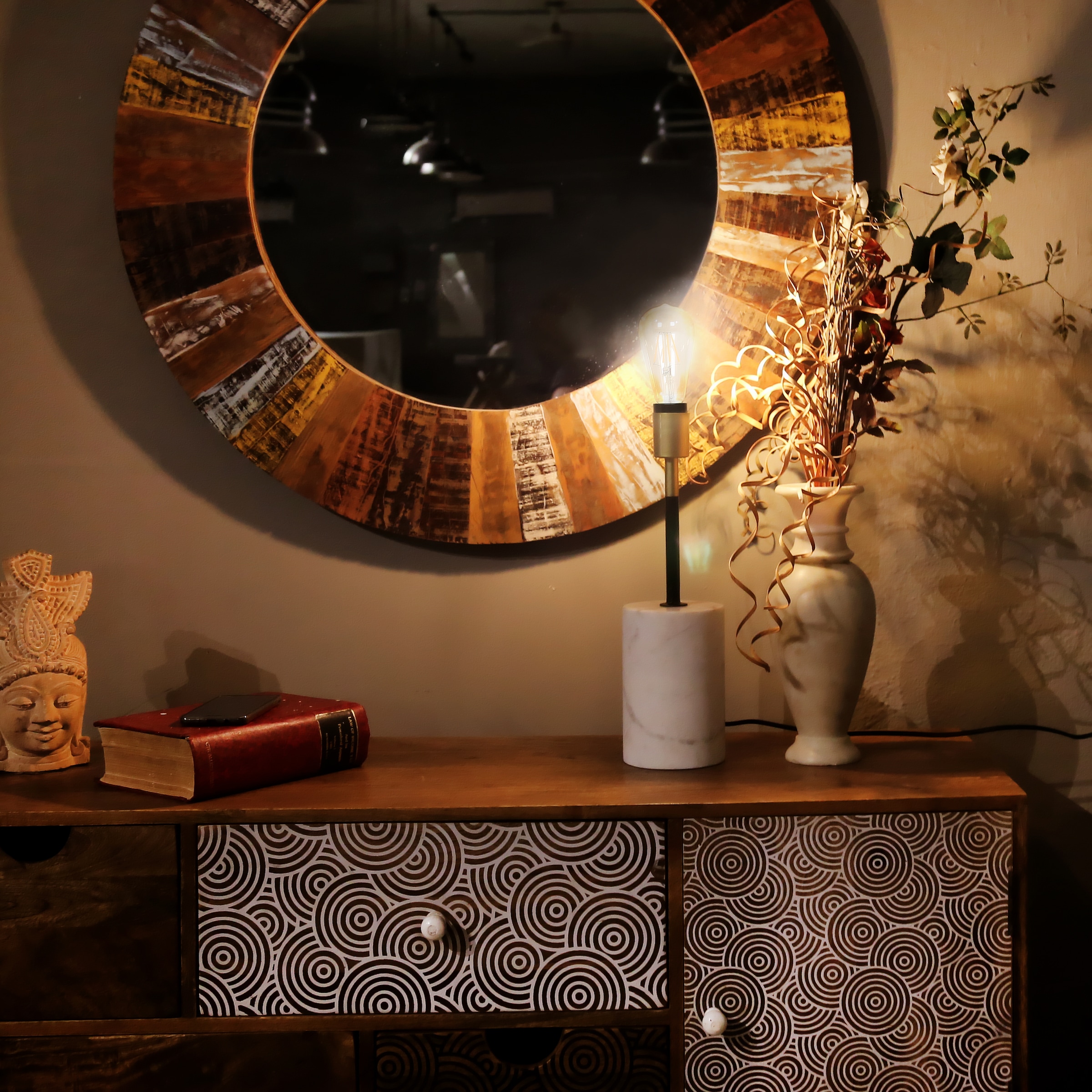 Kayoom Stehlampe »Stehlampe Caramia 287«, 1 flammig, Leuchtmittel E27 | ohne Leuchtmittel, modern, stilvoll