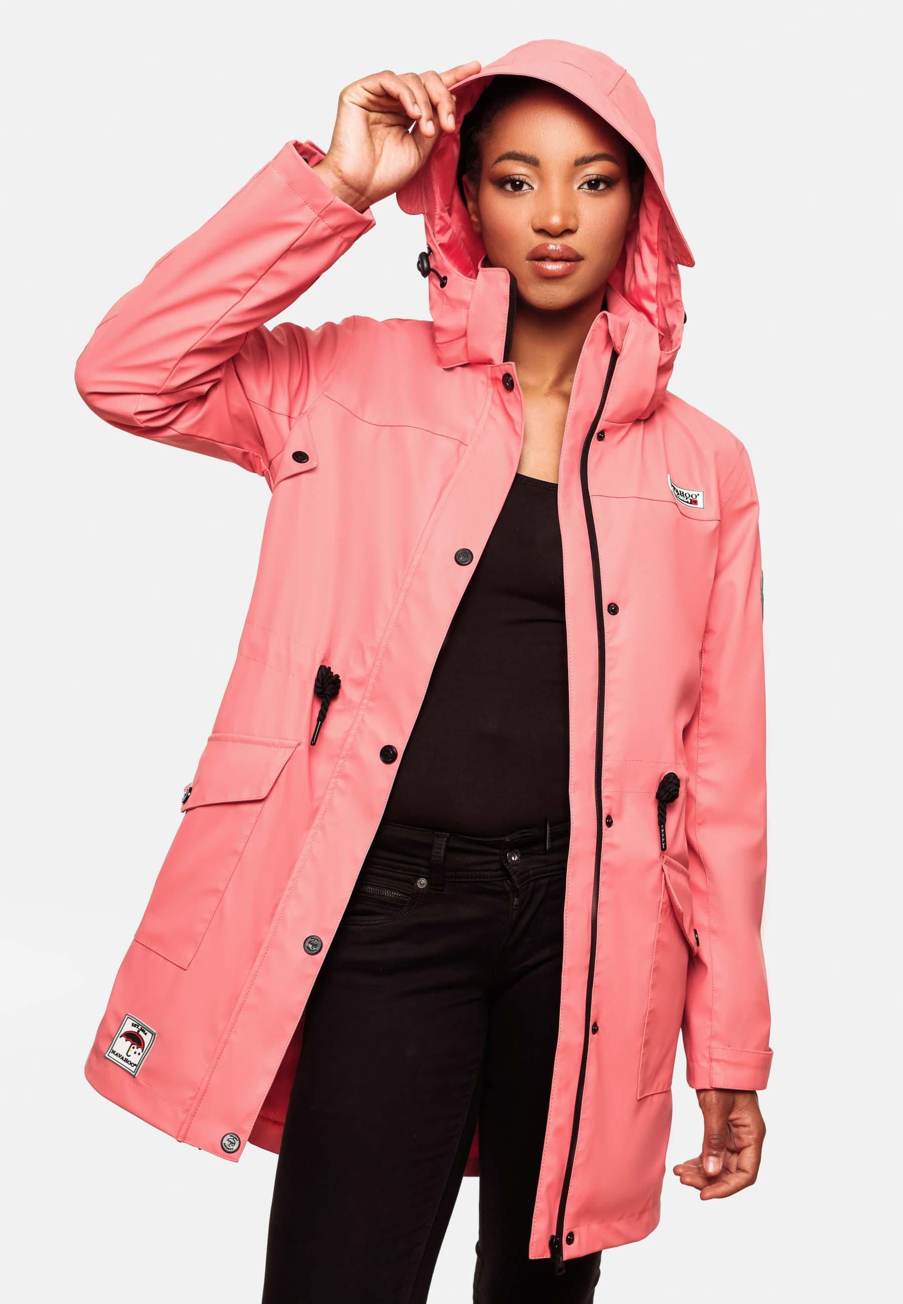 Navahoo Funktionsmantel »Regenjacke Deike«