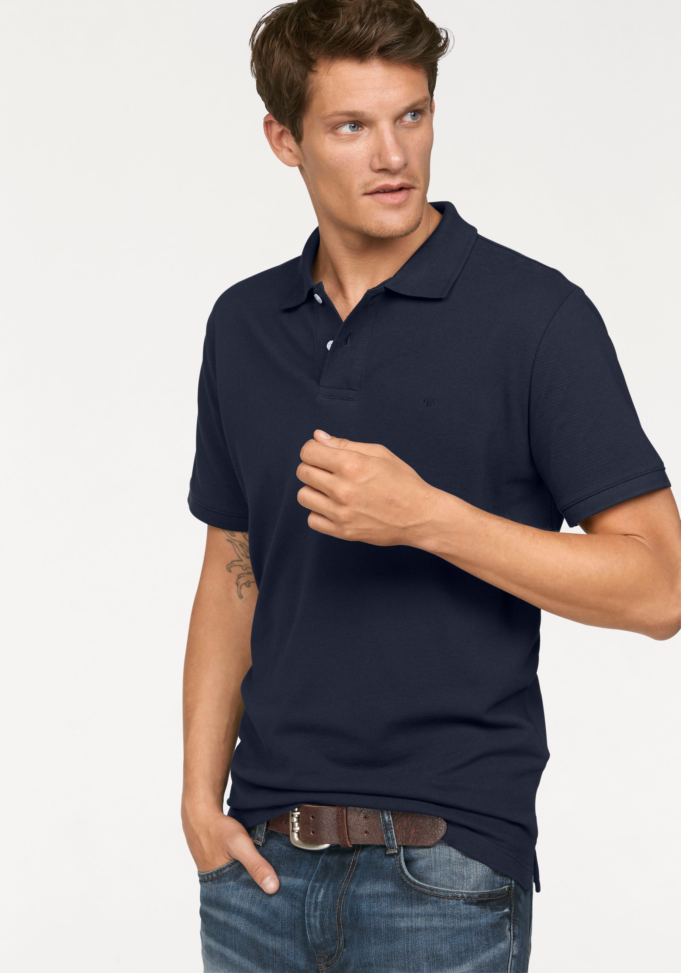 TOM TAILOR Poloshirt »Basic«, Baumwoll-Piqué