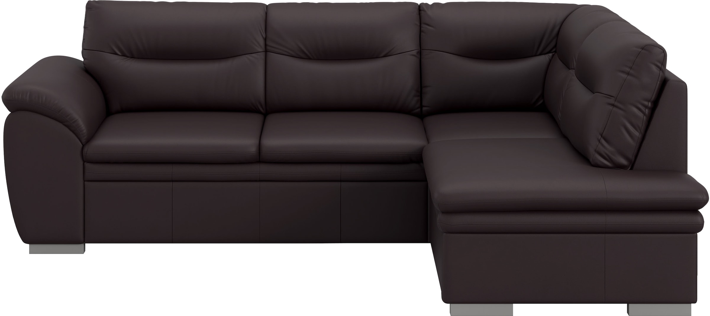 COTTA Ecksofa »Leandra L-Form«, wahlweise mit Bettfunktion & Bettkasten