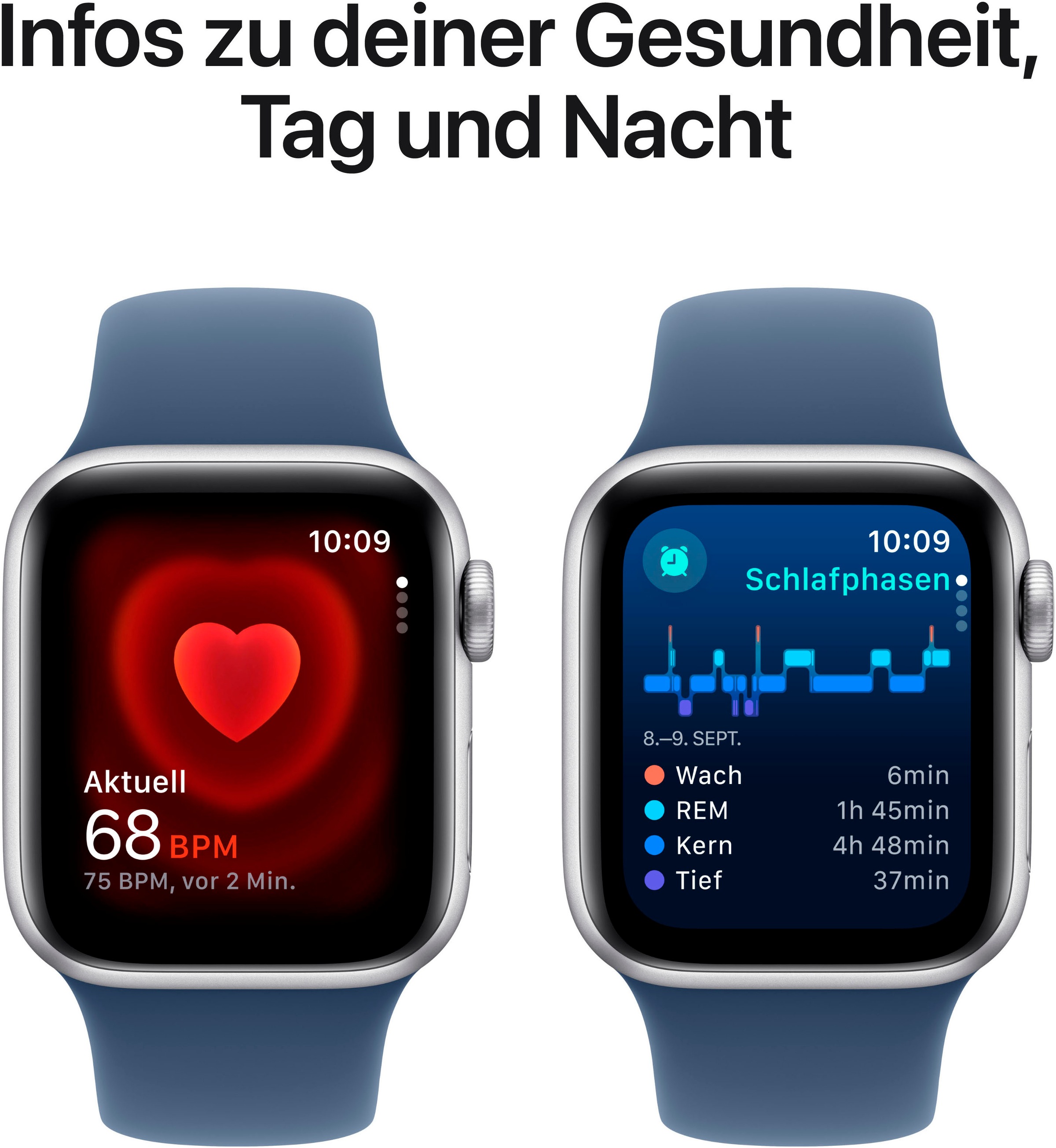 Apple Smartwatch »Watch SE (2024)«, Watch OS, 32 GB,)