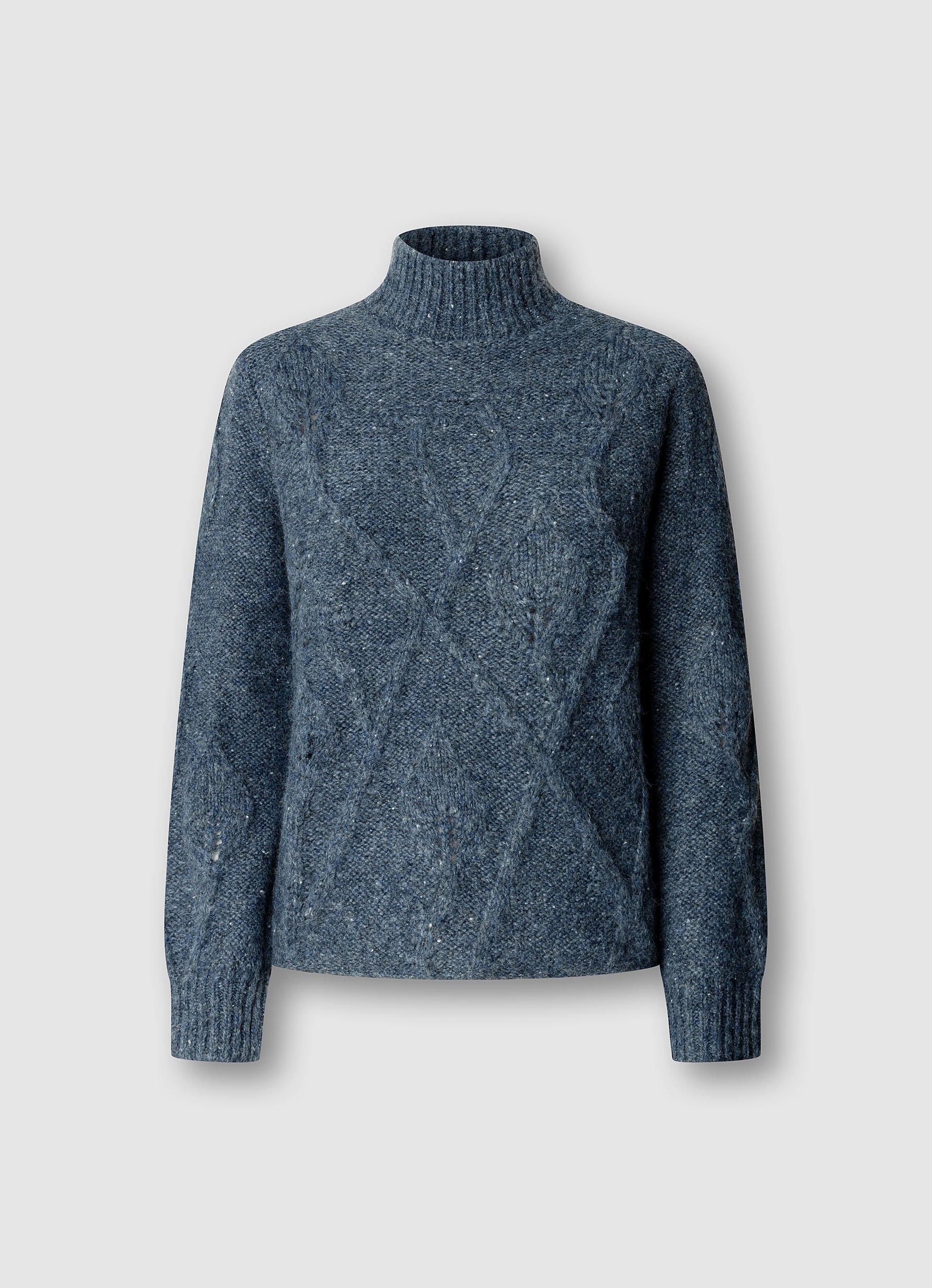 Pepe Jeans Stehkragenpullover »AGATA« aus strukturiertem Strick