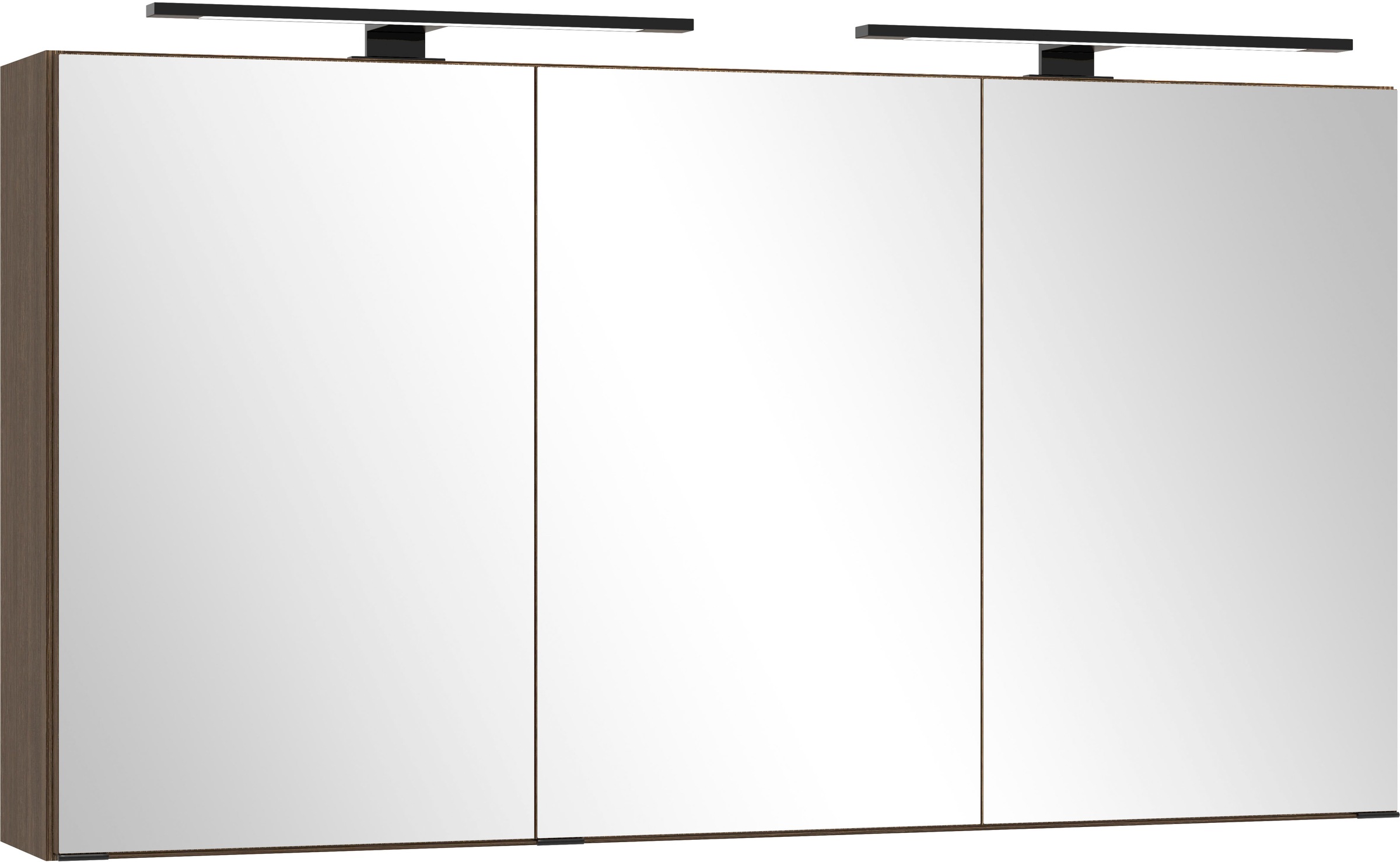 welltime Spiegelschrank, Welltime, Breite 120 cm, gedämpfte Scharniere, inkl. Steckdose