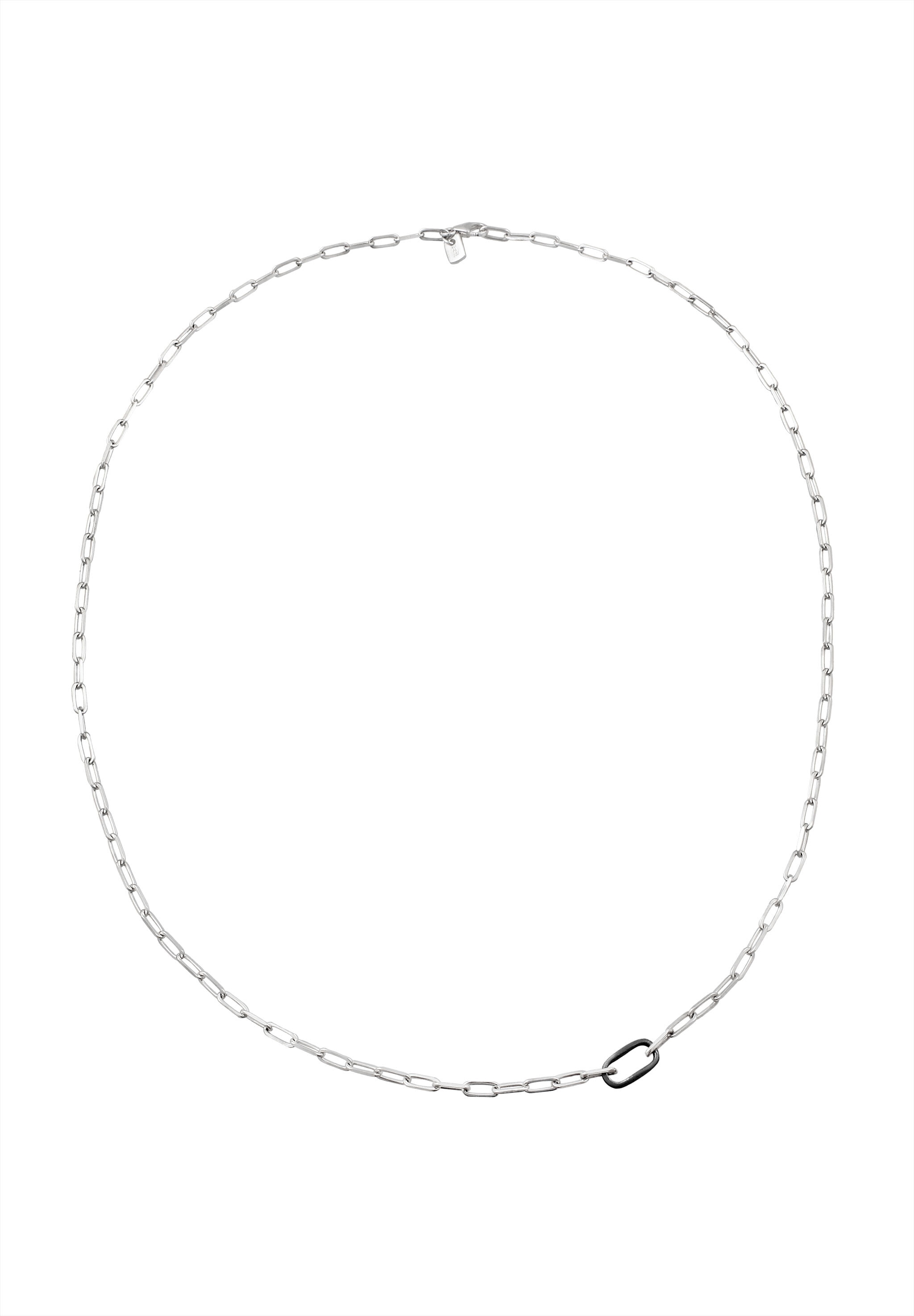 Kuzzoi Silberkette »Halskette Gliederkette Modern Herren 925 Sterling Silber«
