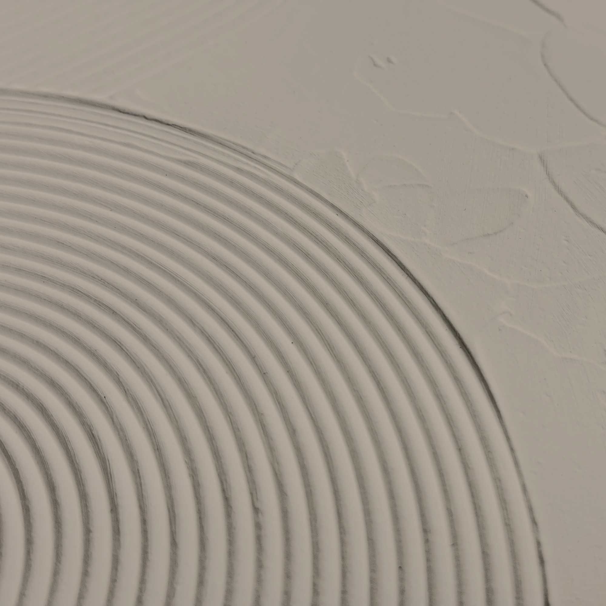 Reinders! Wandbild »Reliefbögen taupe« Wohnzimmer - Braun - MDF - Abstrakt - 30x40 cm