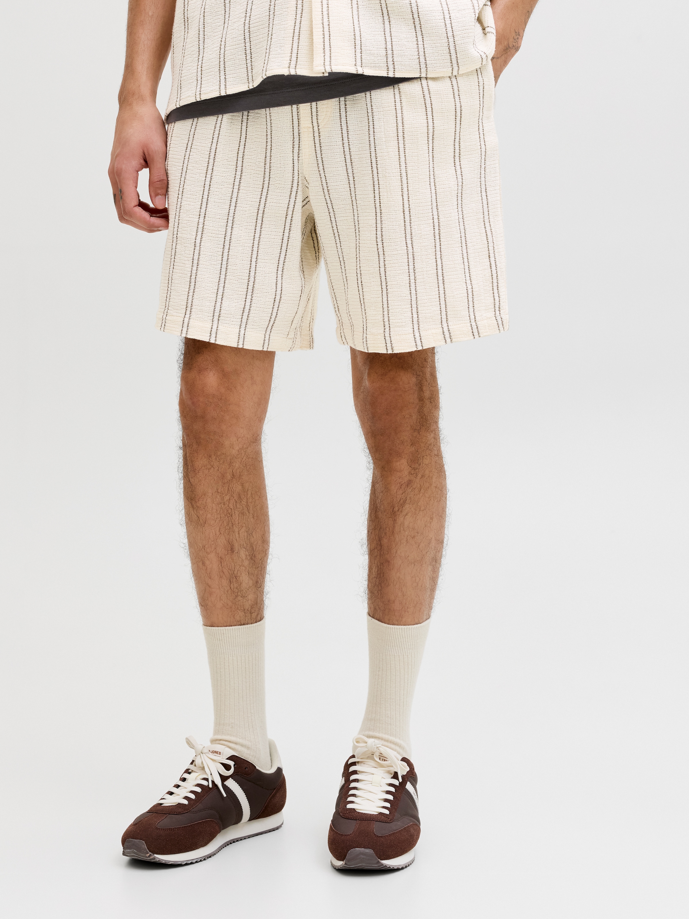 Jack & Jones Shorts »JPSTJAIDEN COBA STRIPE JOG SHORT SRT SN«