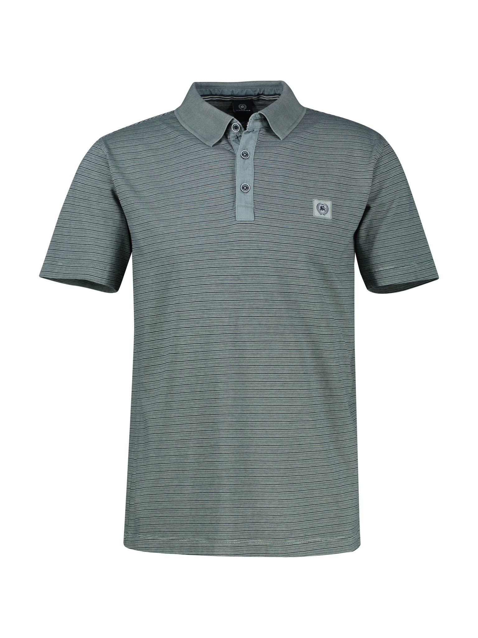 LERROS Poloshirt Kurzarm-Polo mit feinen Streifen