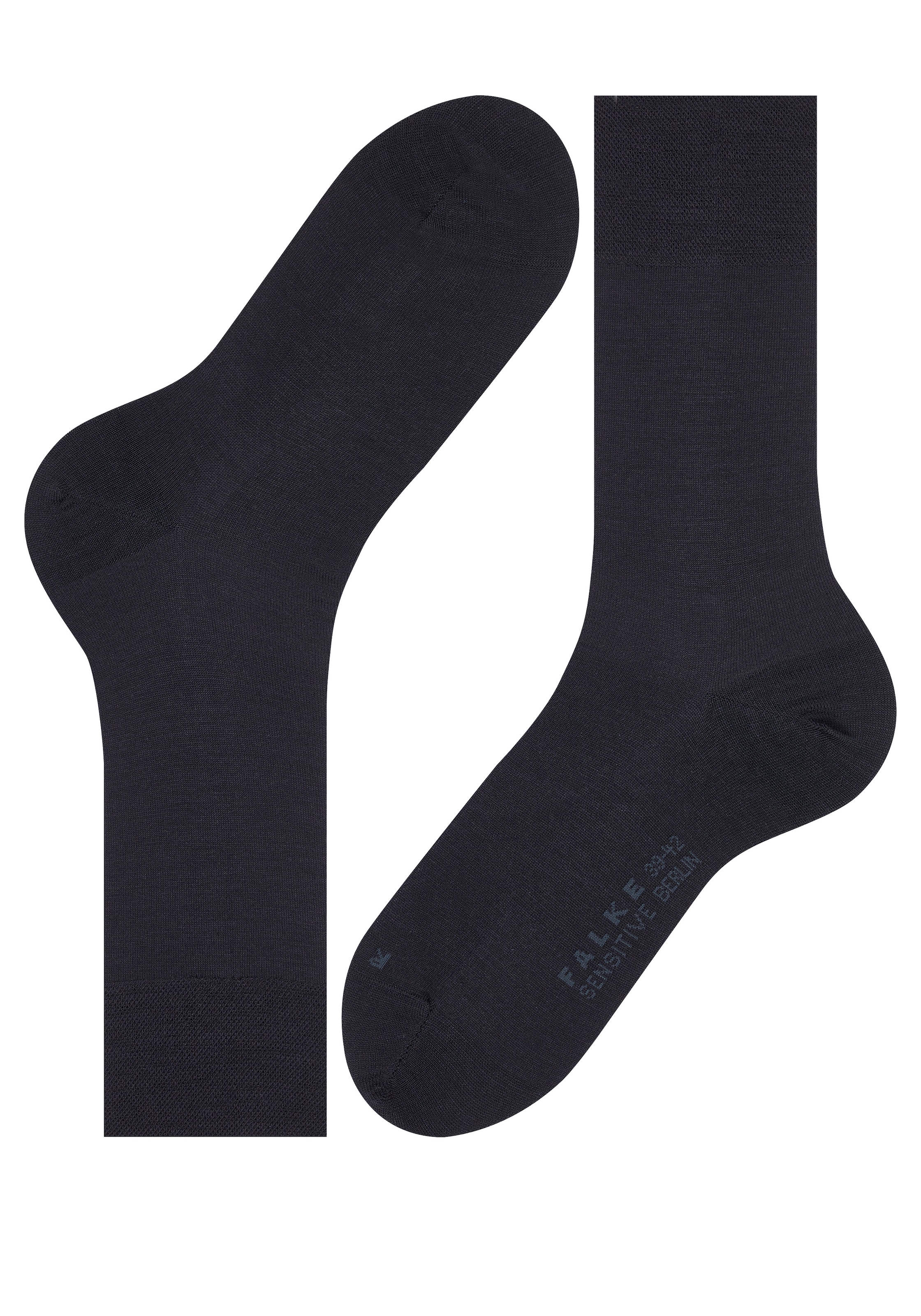 FALKE Socken »Sensitive Berlin«, Bündchen Gummi sensitve bei 2 mit ohne online OTTO (Packung, kaufen Paar)
