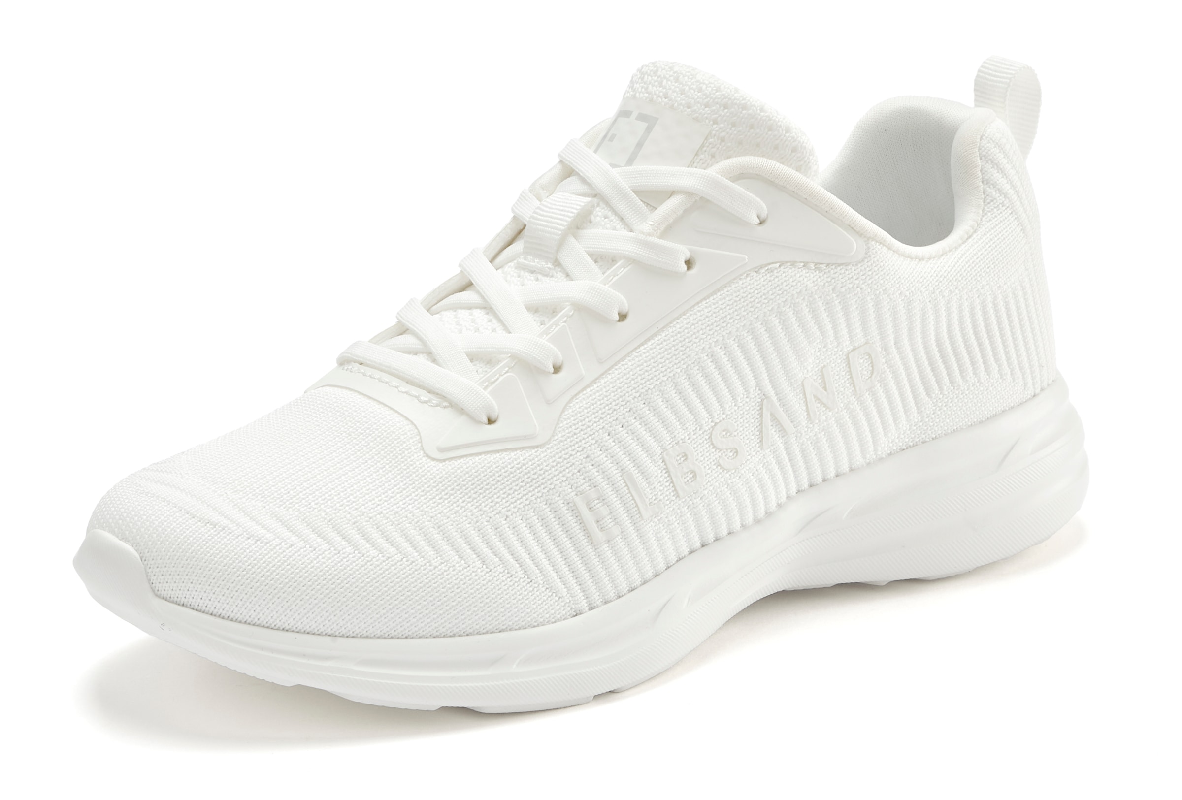 Elbsand Sneaker »Slip-In Sneaker, Freizeitschuh, Halbschuh«, mit elastischen Bändern für schnelles Reinschlüpfen, Unisex VEGAN