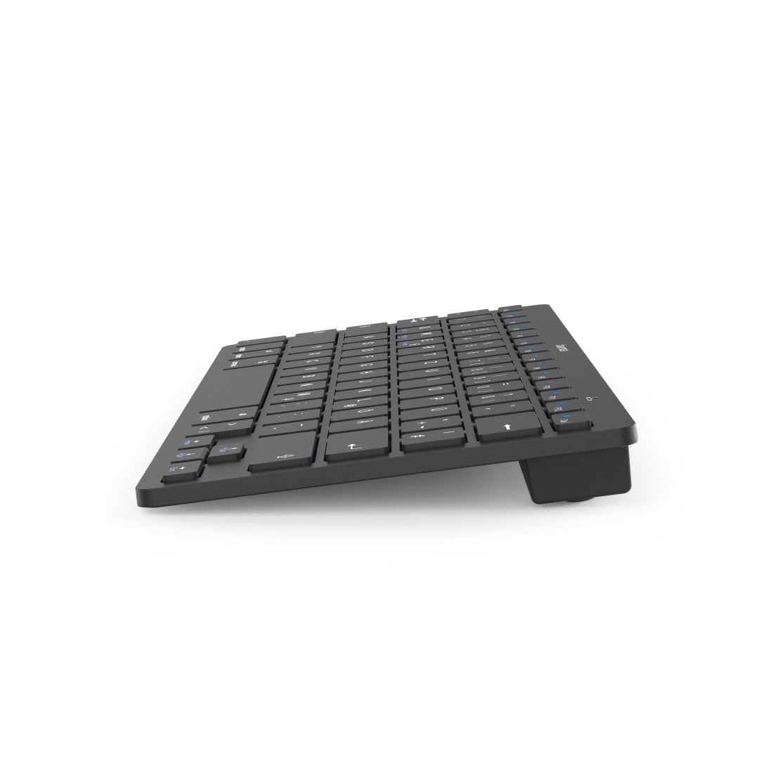 Hama Ultra-Slim-Bluetooth-Tastatur »Bluetooth®-Tastatur für iOS, Android- und Windows Geräte, QWERTZ«, (Multimedia-Tasten)