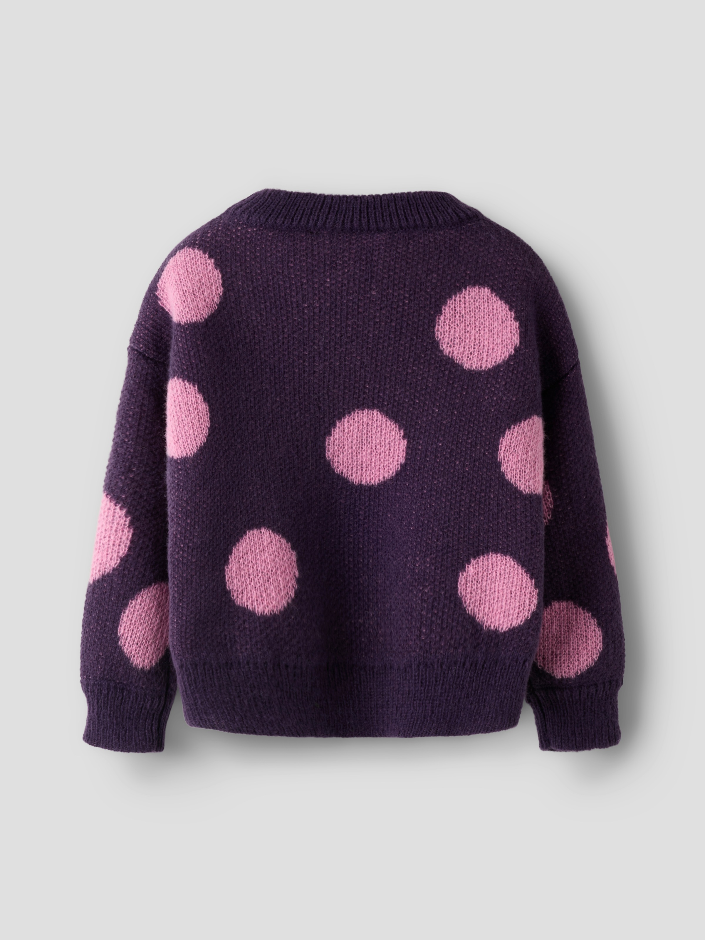 Name It Rundhalspullover »NMFOLISA LS KNIT BF« Kunstfaser, regular fit