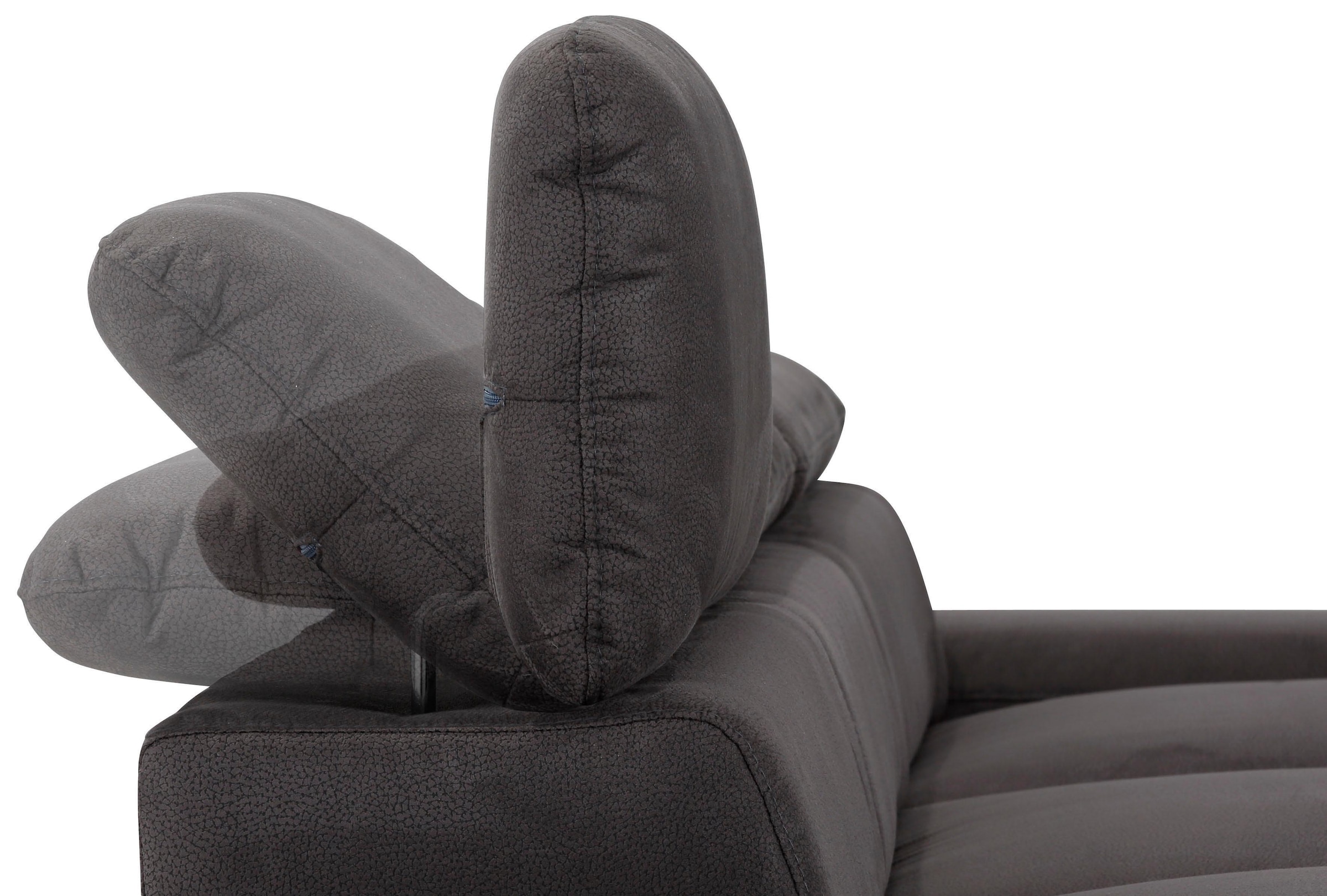 Home affaire Ecksofa »Alberto L-Form«, mit Kopfteilverstellung, wahlweise mit Bettfunktion