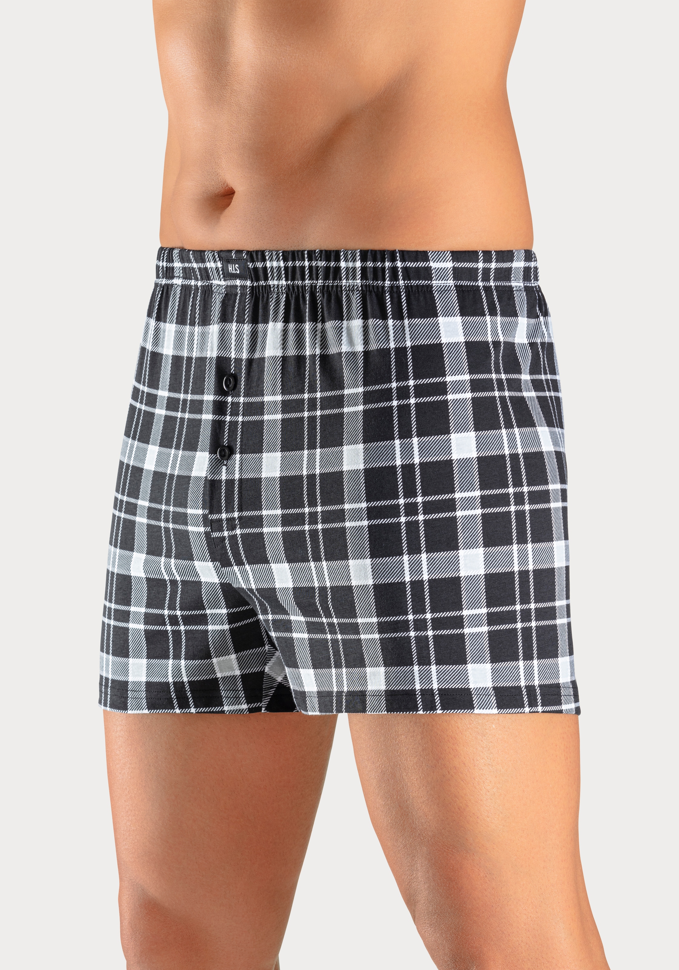 H.I.S Boxer »Boxershorts für Herren«, (Packung, 2 St.), in weiter Passform