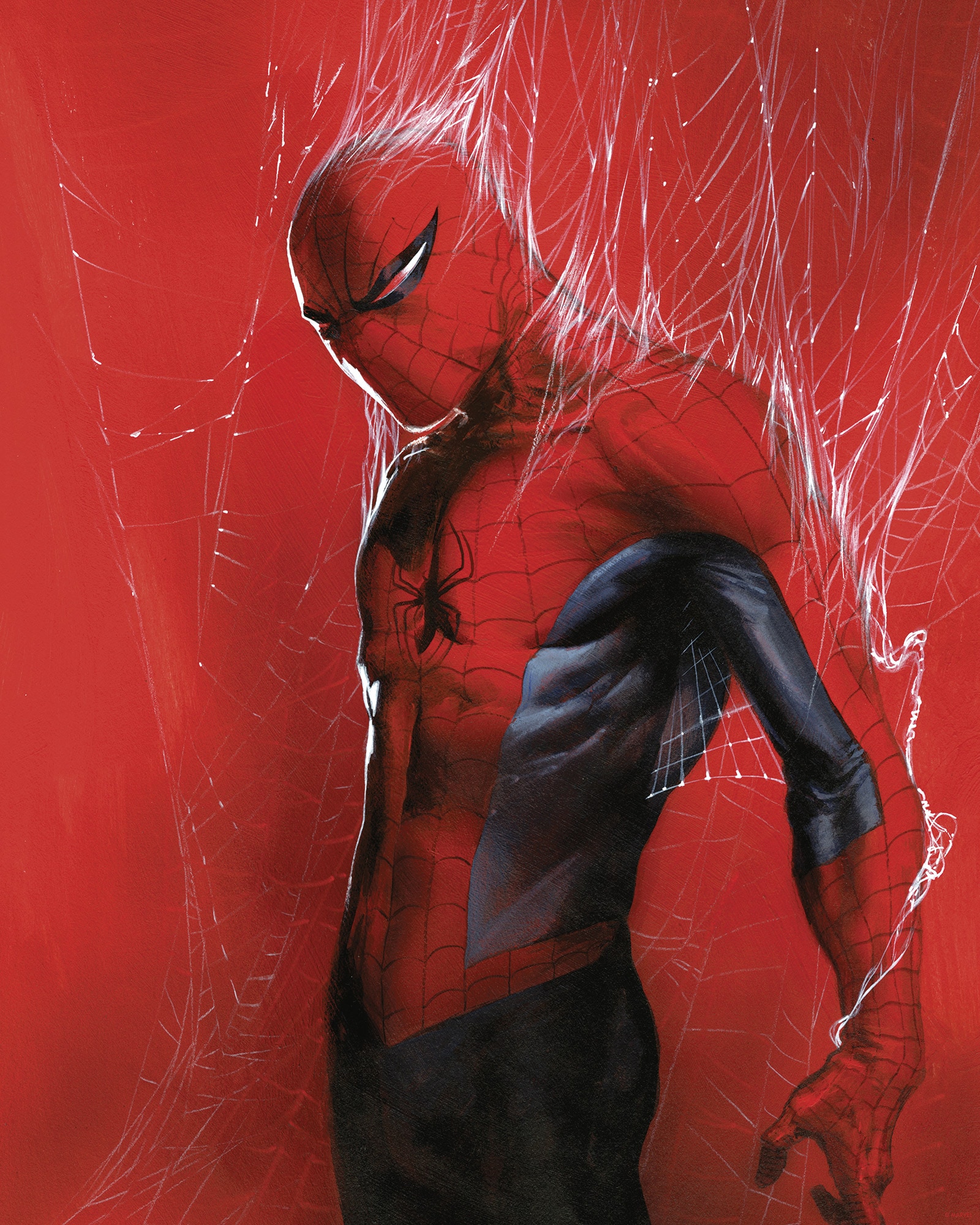Komar Wandbild »Marvel Spider-Man Through the Spider Web«, Disney, (Set, 1 St.), 40 x 50 cm (Breite x Höhe) - Kinderzimmer, Dekoration