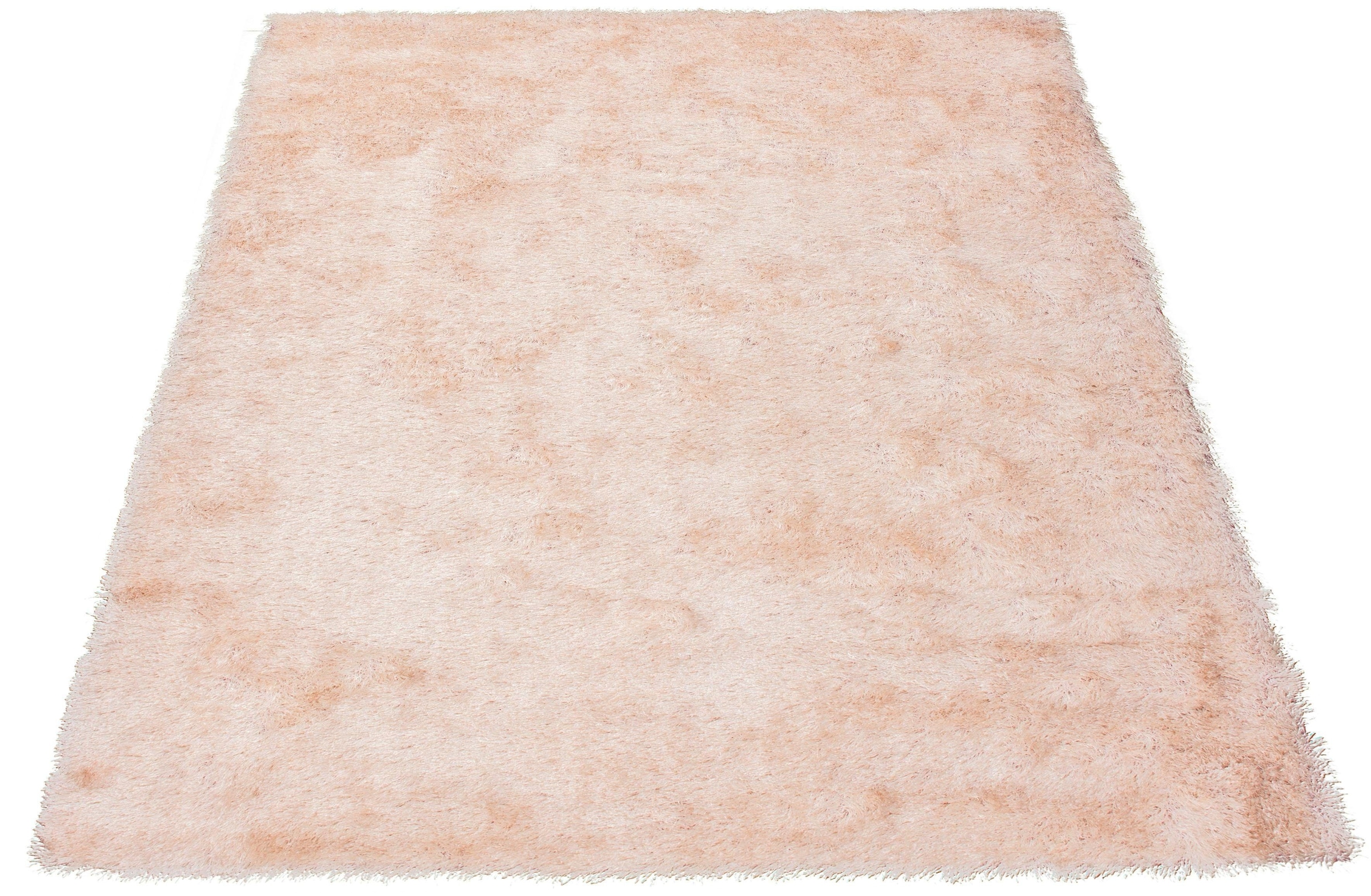 Hochflor-Teppich »Alga«, rechteckig, Uni-Farben, besonders weich und kuschelig