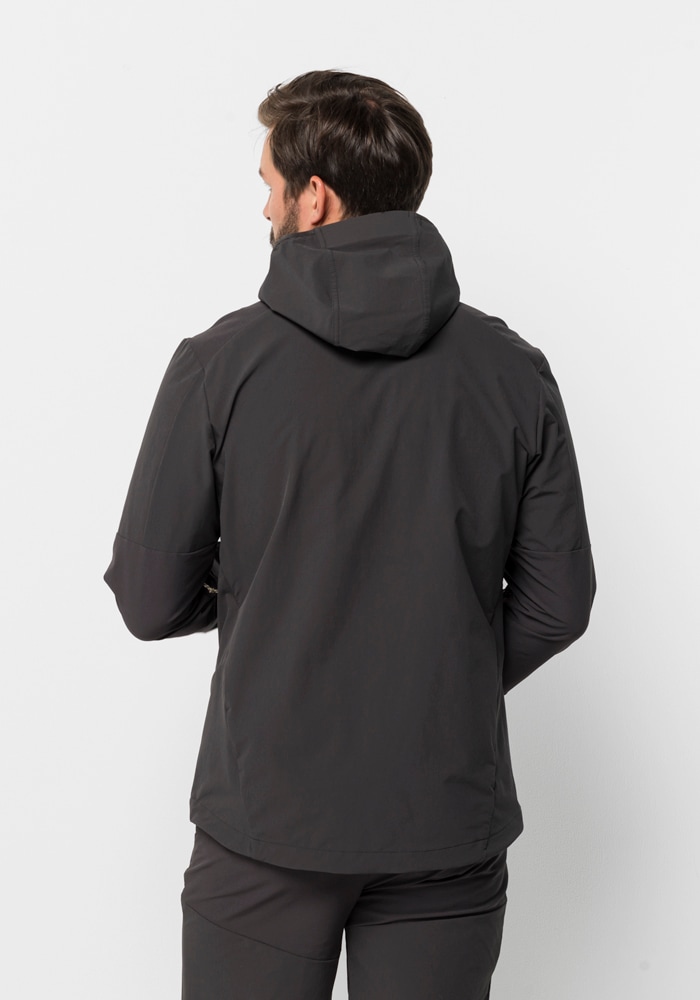 Jack Wolfskin Outdoorjacke »KAMMWEG JKT M«, mit Kapuze