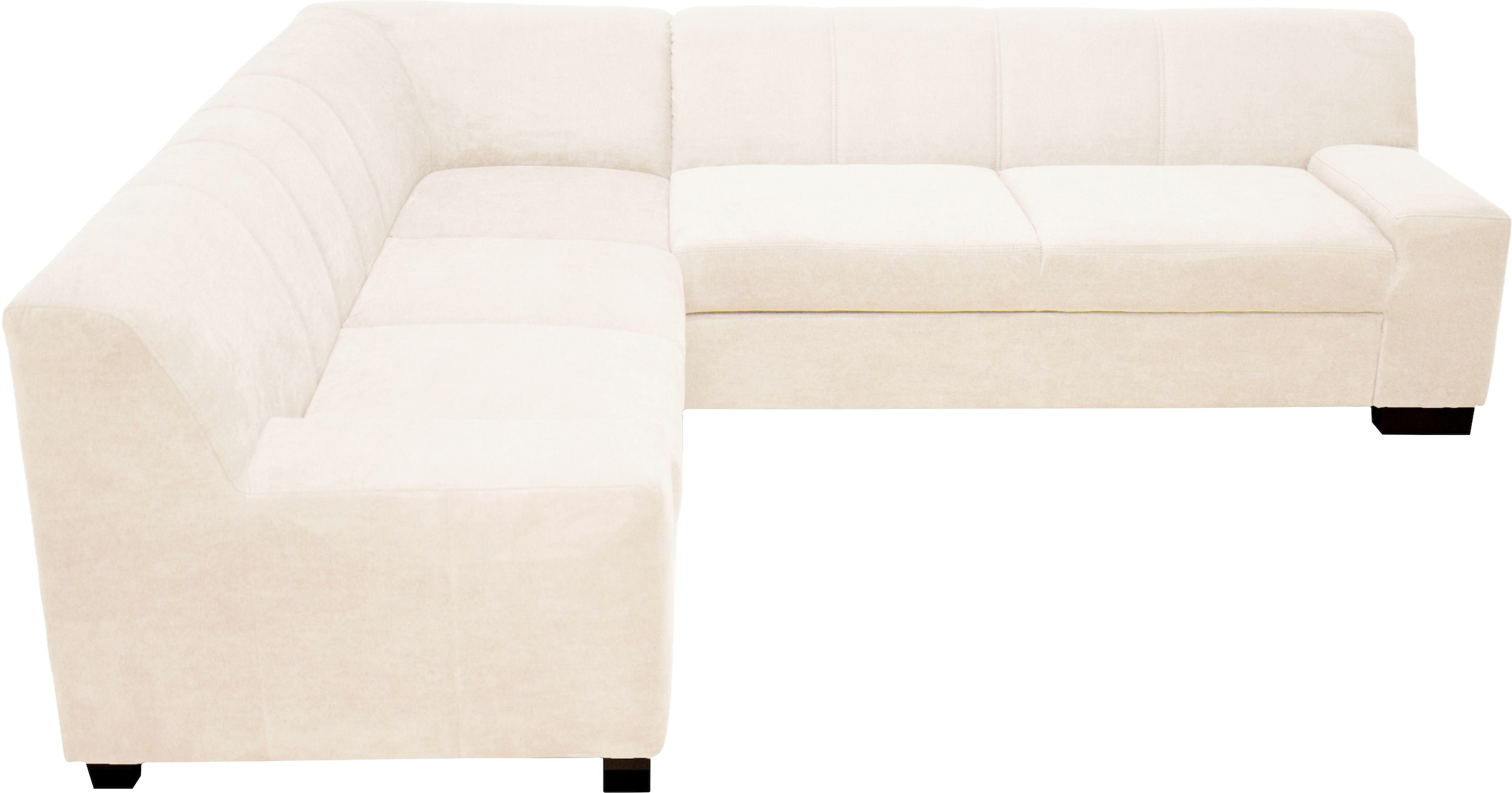 OTTO home Ecksofa »Faxxe 249 x 214 cm, auch mit Schlaffunktion« aus pflegeleichtem, weichem Bezugsstoff, L-Form