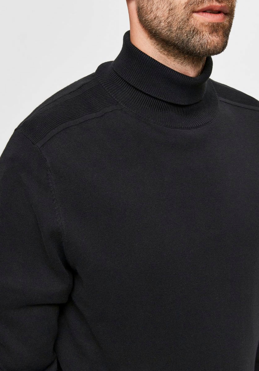 SELECTED HOMME Rollkragenpullover »SLHBERG ROLL NECK NOOS«