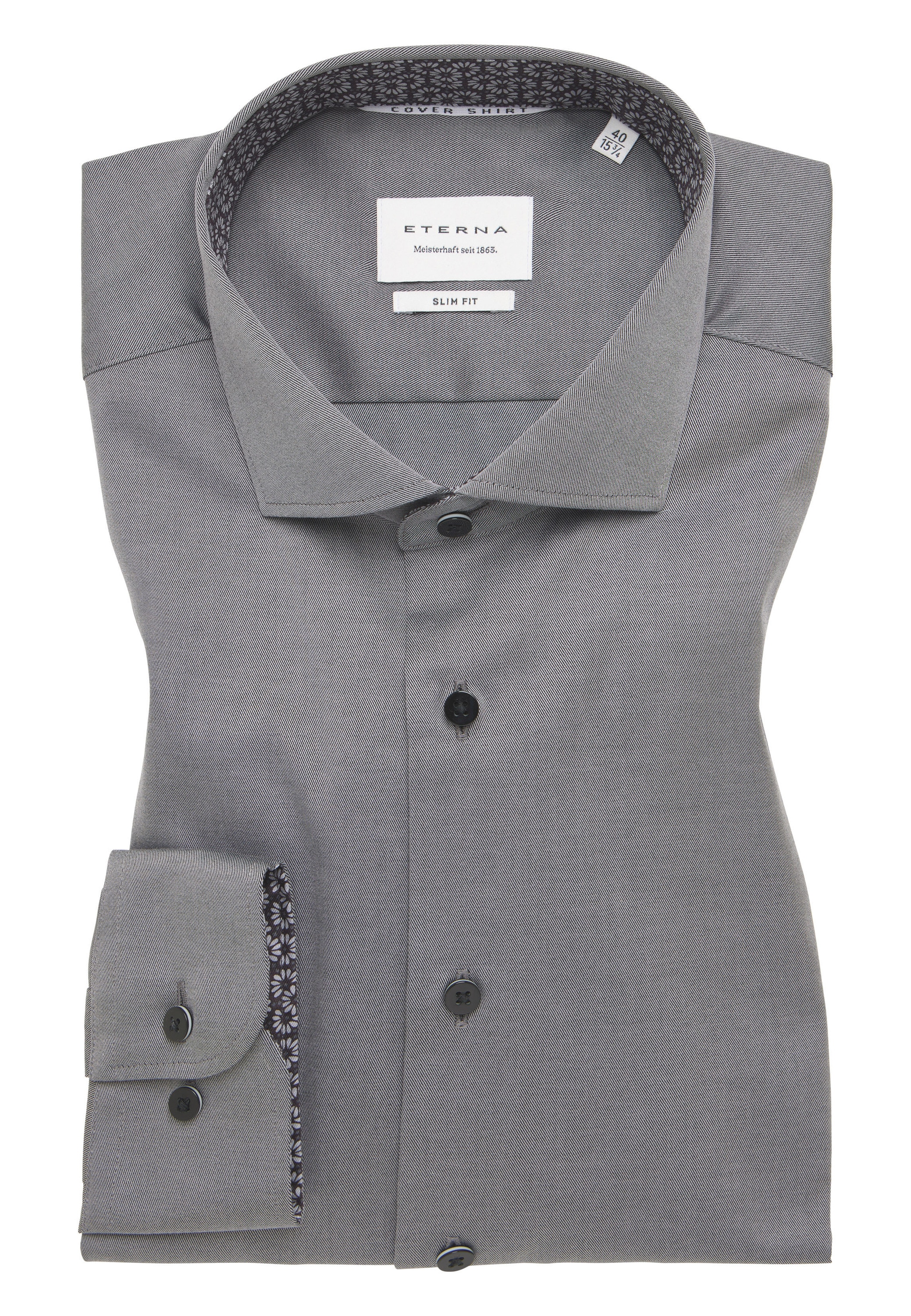 Eterna Langarmhemd »SLIM FIT«, NON IRON (bügelfrei)