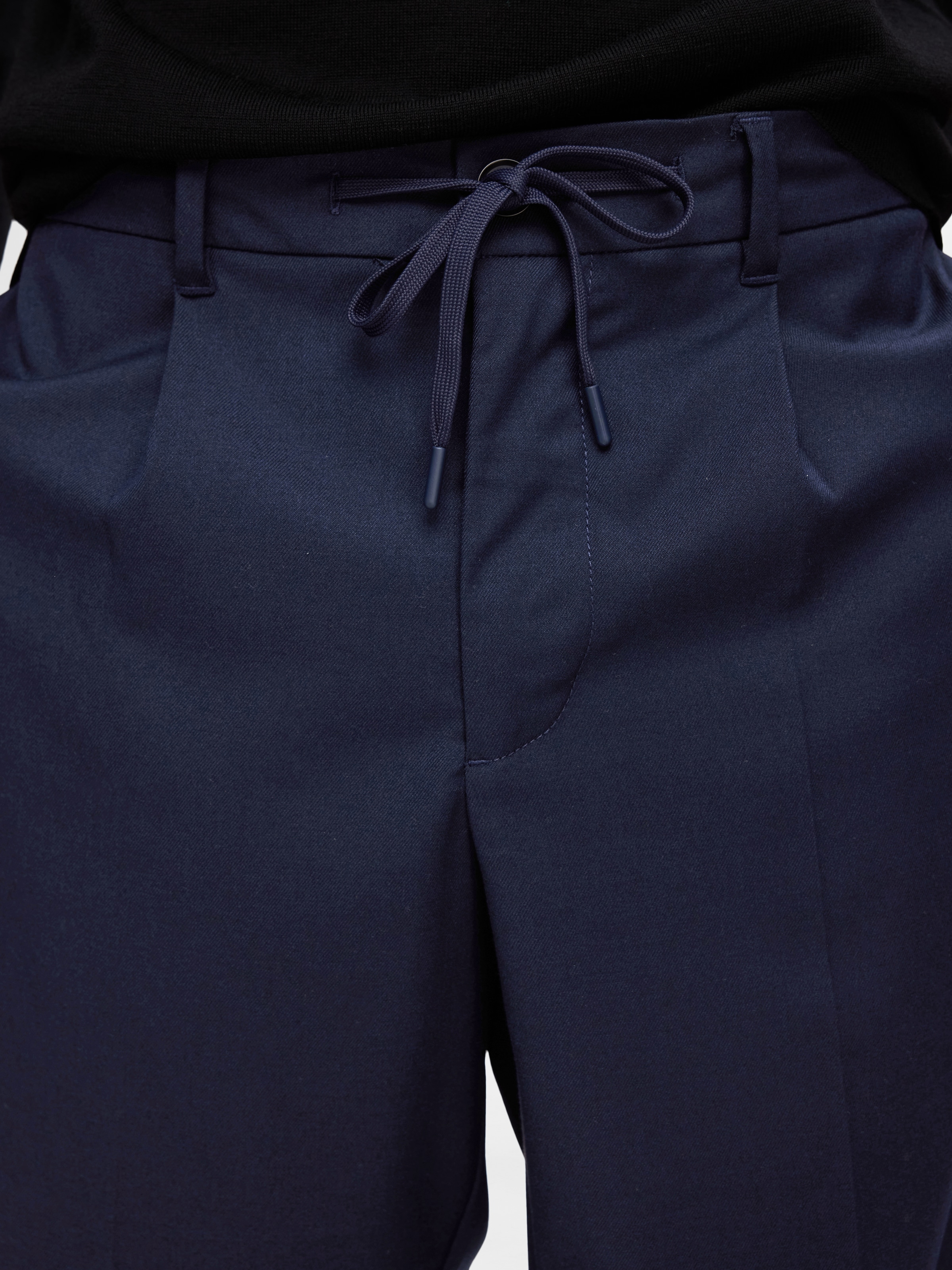 SELECTED Chinohose »SLH190-REG TAPERED LEROY PLEAT PANT NOOS«