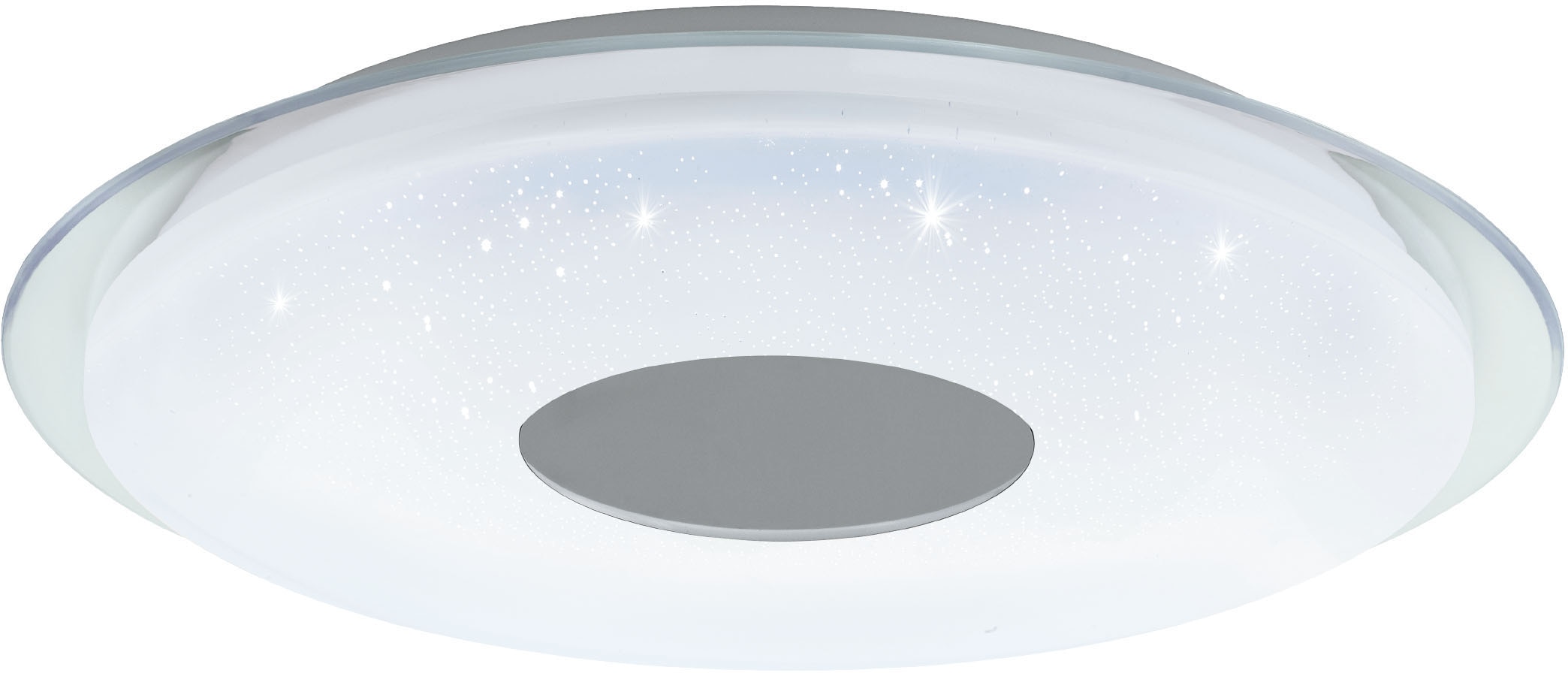 EGLO LED-Deckenleuchte »LANCIANO-Z« in weiß LED aus integriert Stahl inkl. bestellen bei Watt transparent und 11,2 4 online x fest / OTTO 