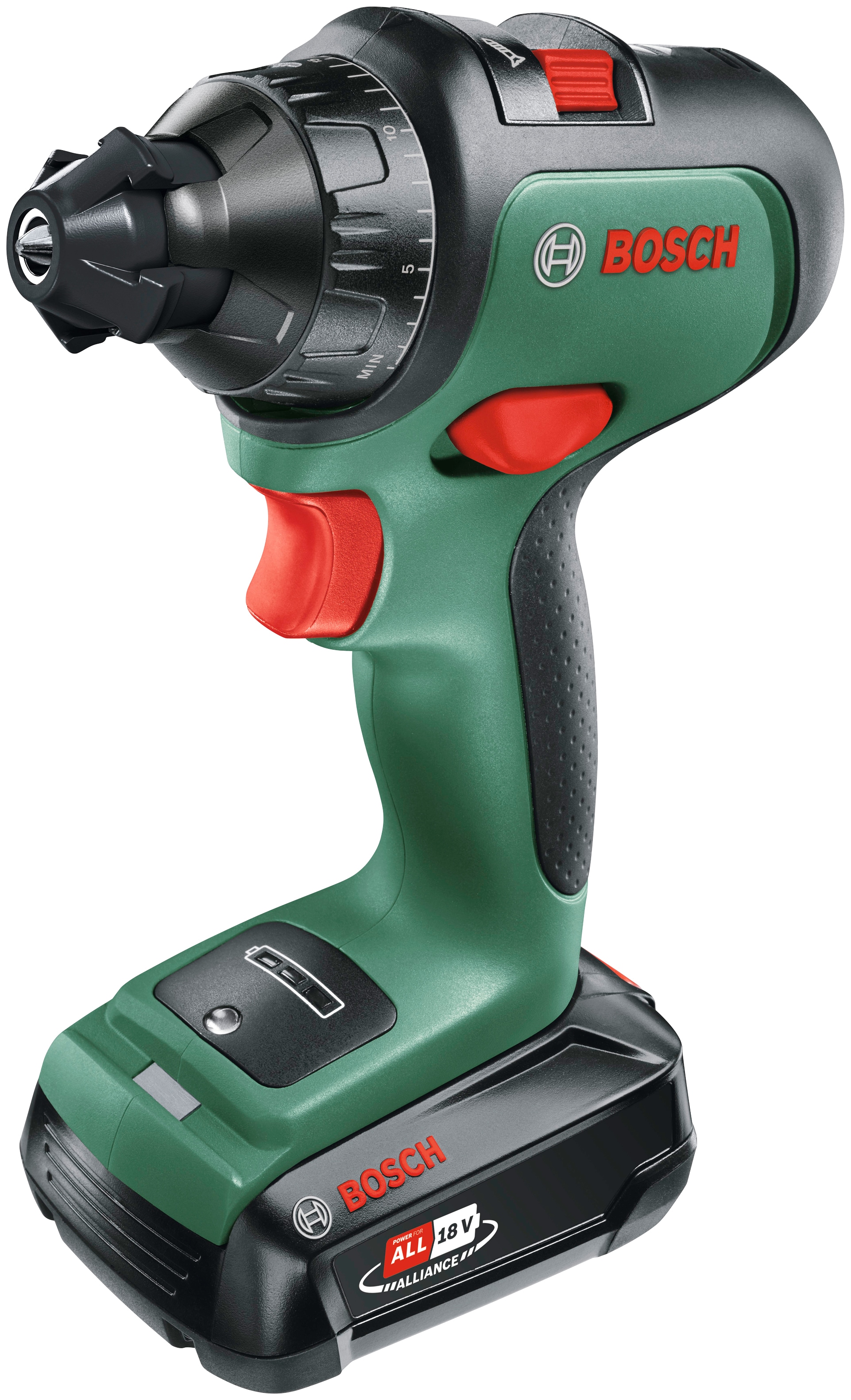Bosch Home & Garden Akku-Schrauber »AdvancedDrill 18«, mit 2 Akkus und Ladegerät