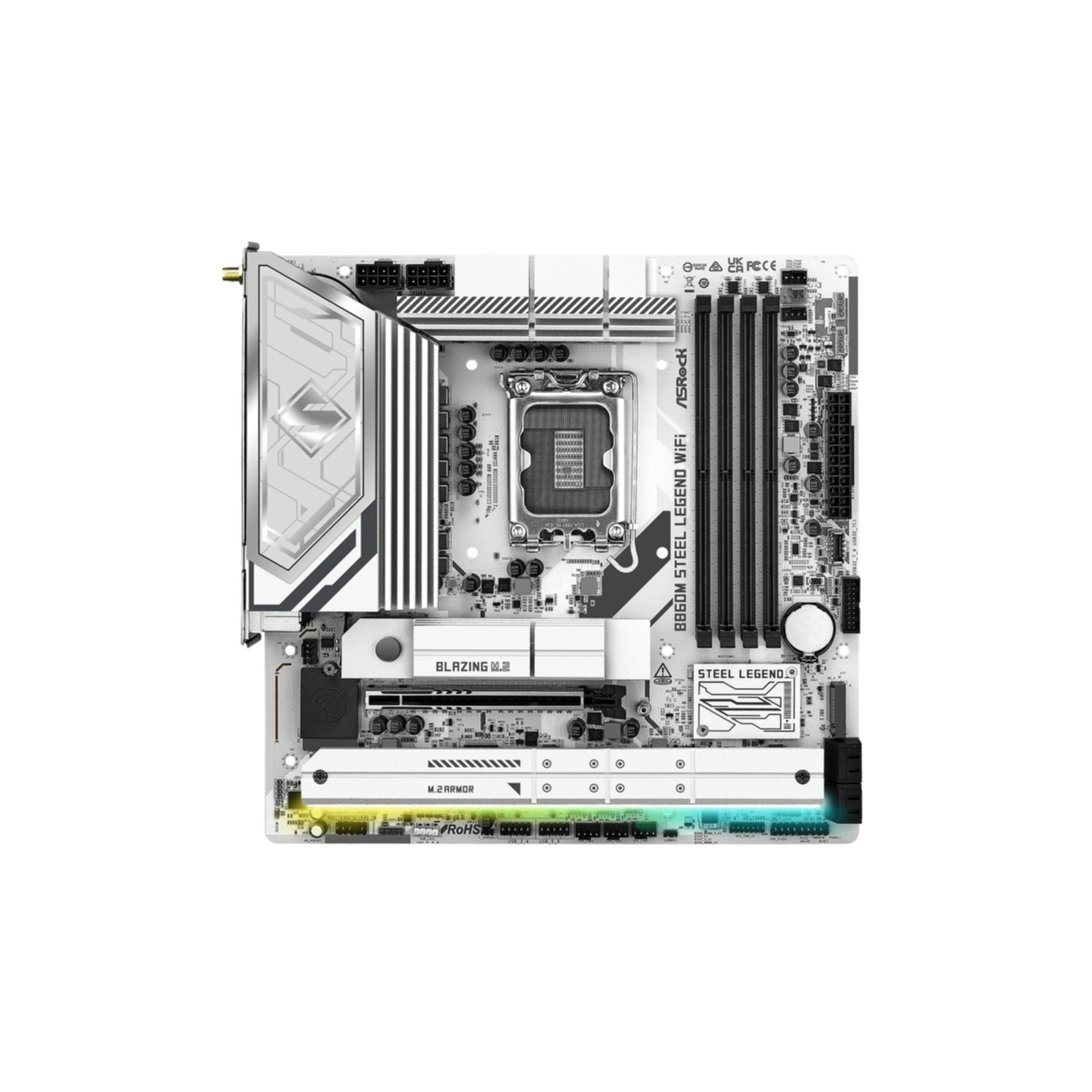 Asrock Mainboard »B860M Steel Legend WiFi«