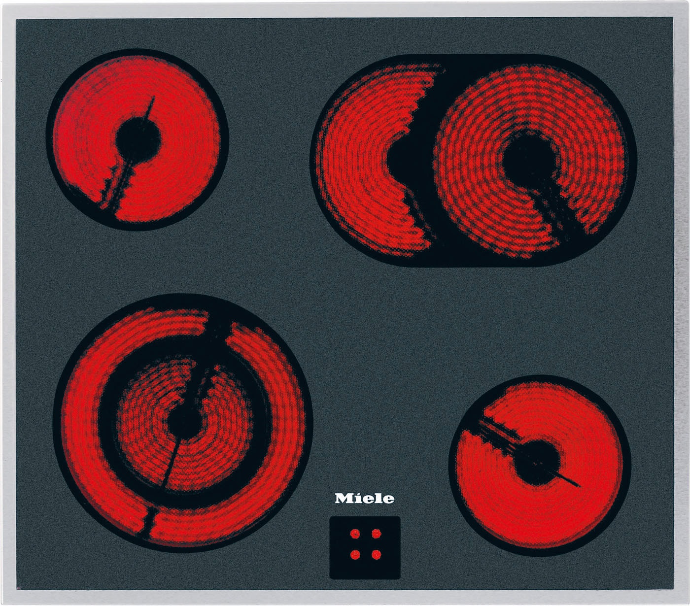 Miele Elektro-Herd-Set »H2455E OBSW + KM 6003 LPT« Herd-Set - Kombination aus Herd und flexibel nutzbarem Kochfeld