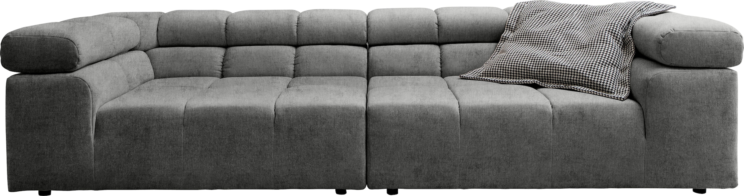 Jockenhöfer Gruppe Big-Sofa und Kopfstützen Wellenfederung, »Trento«, mehrfach online verstellbare kaufen mit Sitzkomfort