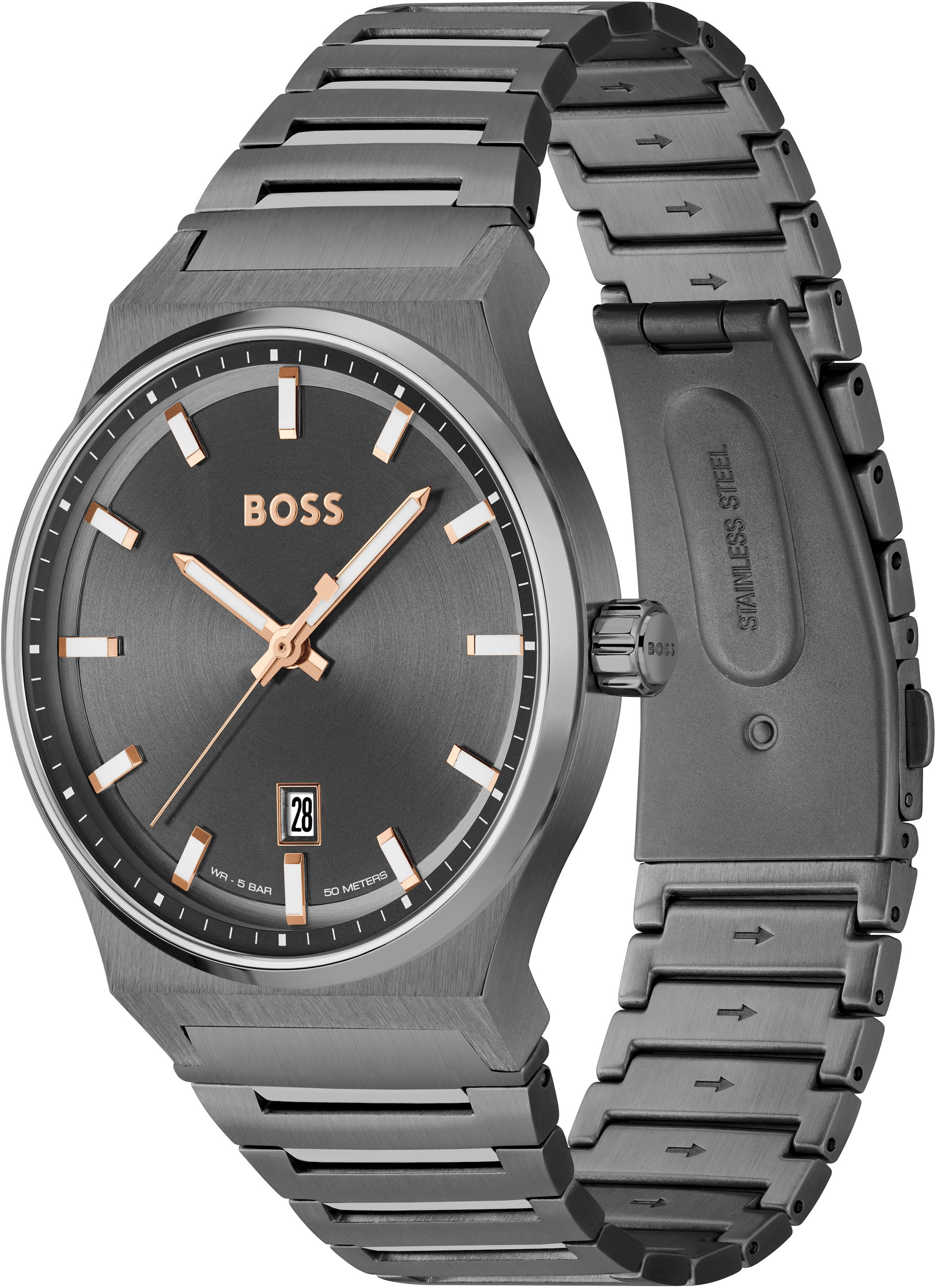 BOSS Quarzuhr »CANDOR, 1514078«